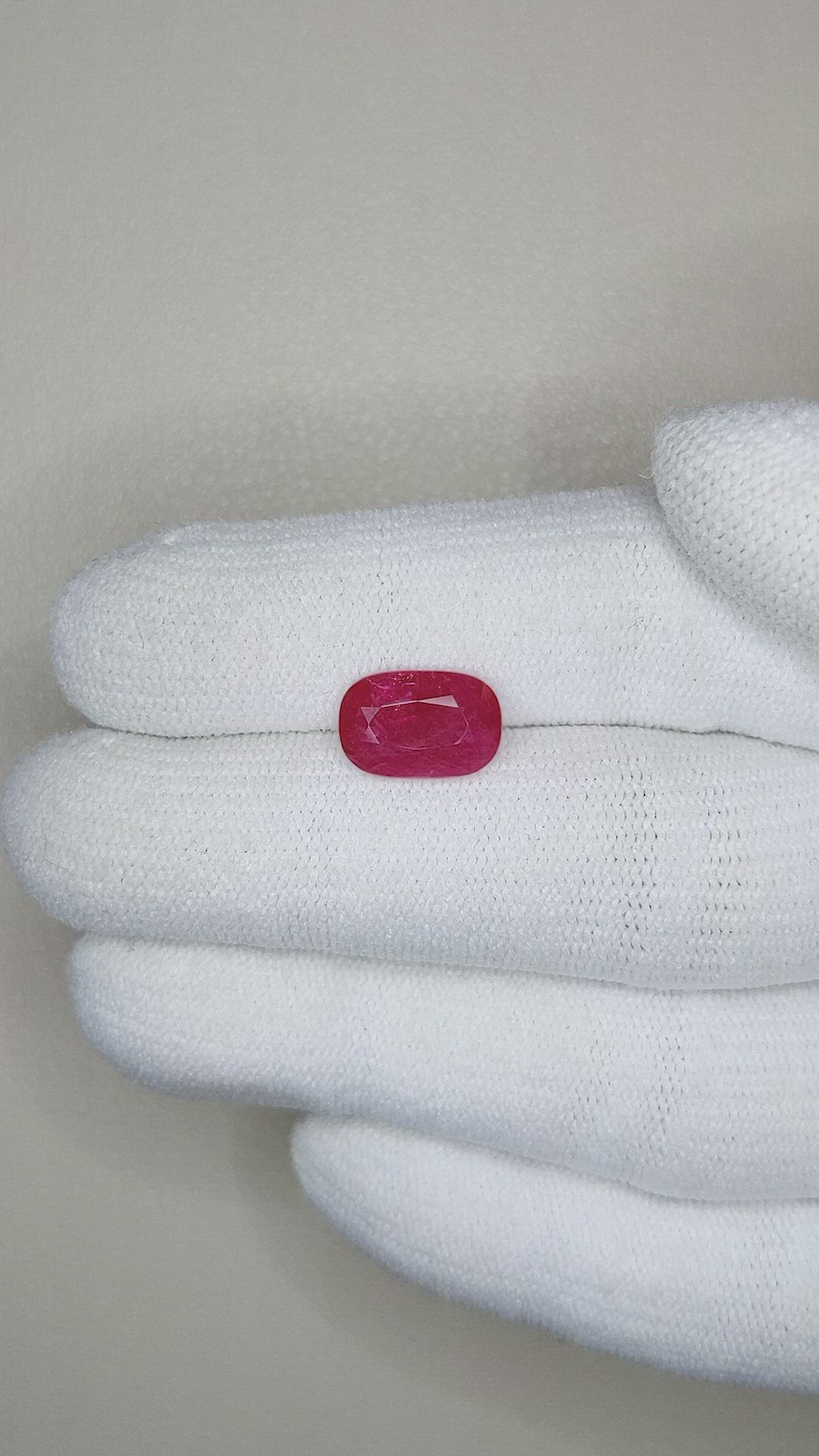 2.99 Ct. Ruby from Mozambique Size Video