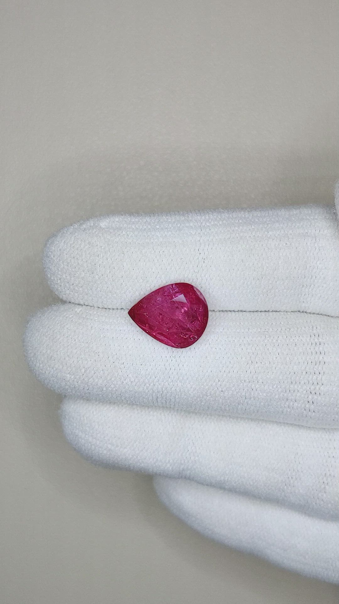 4.40 Ct. Ruby from Mozambique Size Video