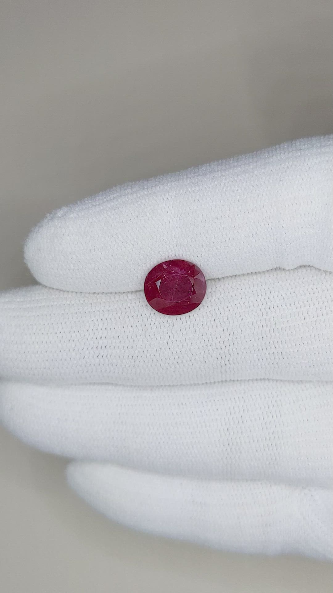 4.30 Ct. Ruby from Mozambique Size Video