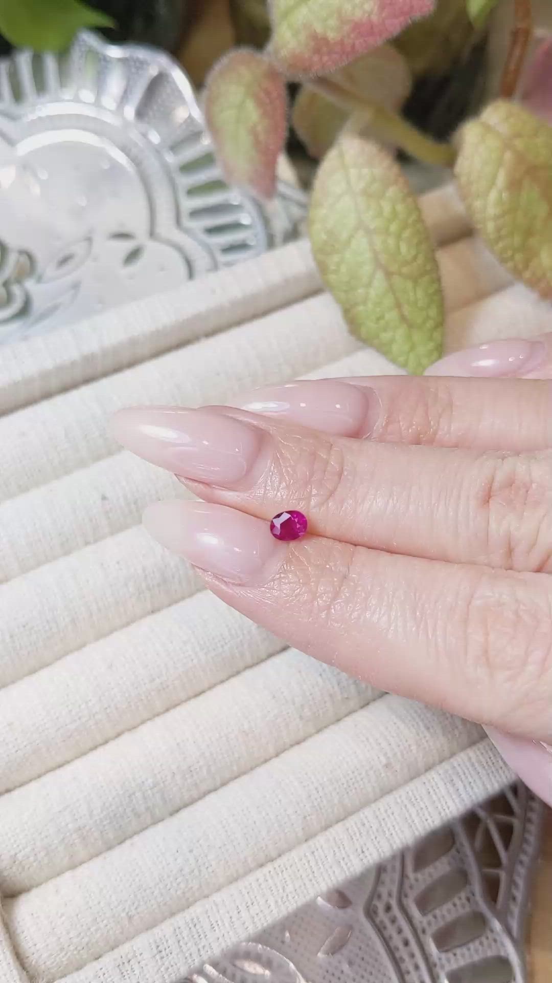 0.45 Ct. Ruby from Burma (Myanmar) Size Video