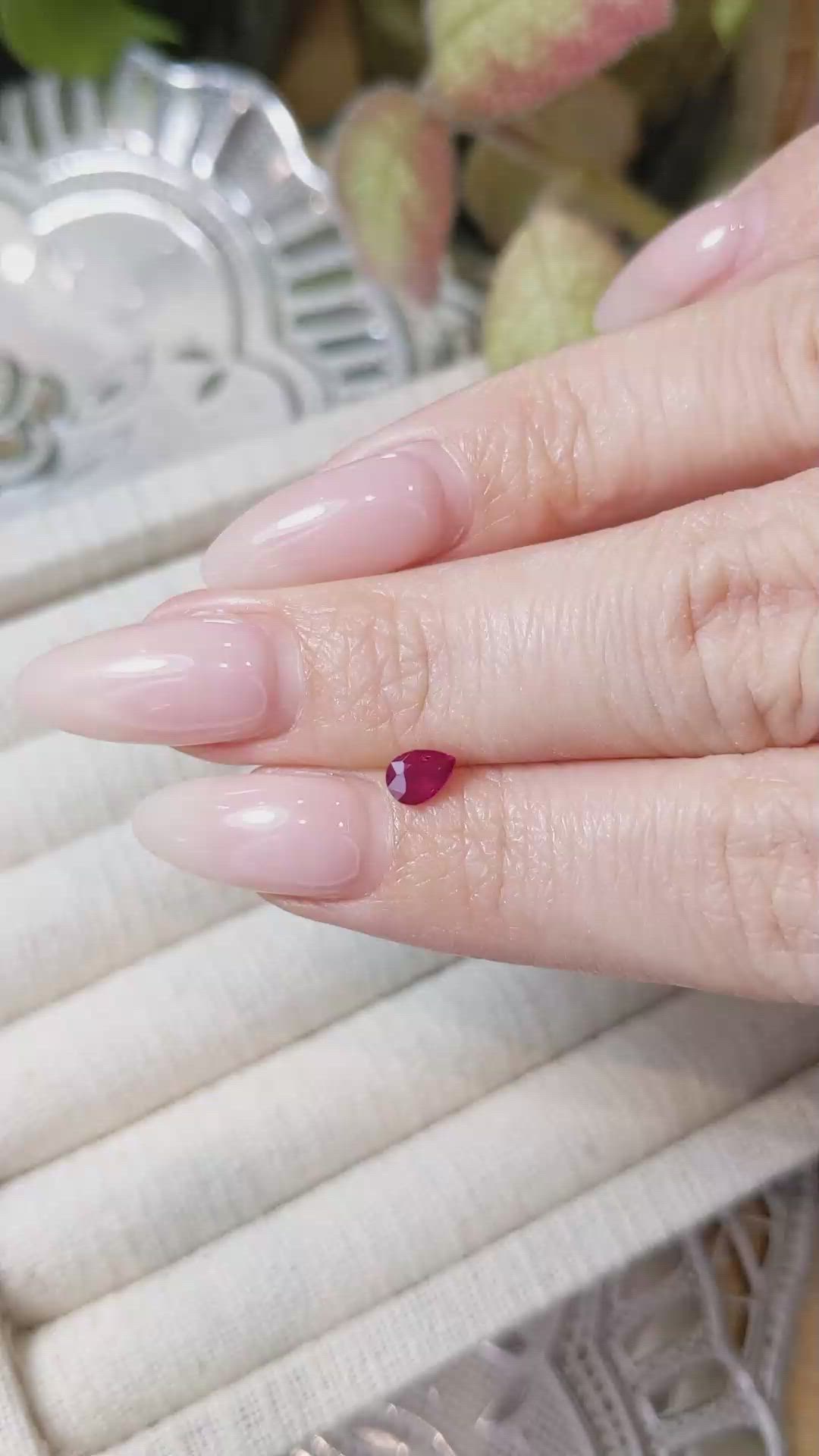 0.40 Ct. Ruby from Burma (Myanmar) Size Video