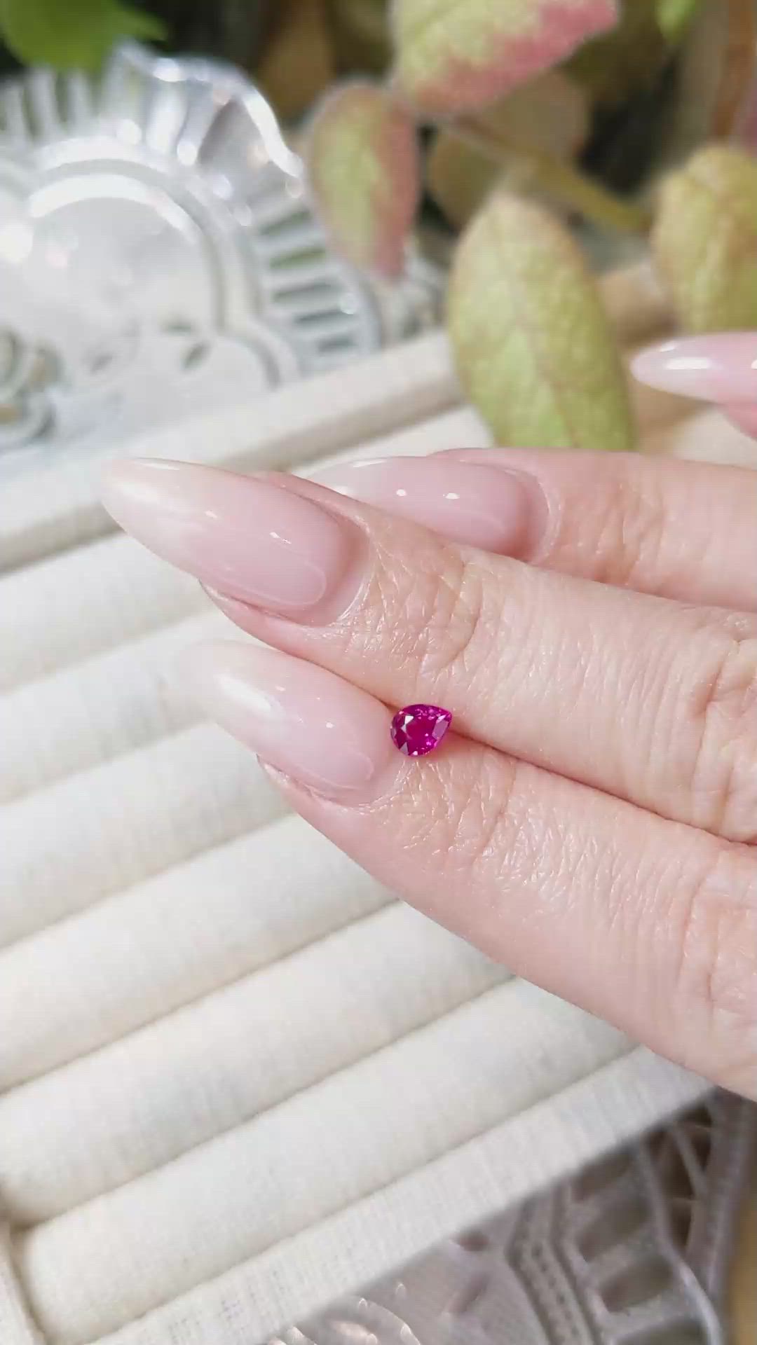 0.44 Ct. Ruby from Burma (Myanmar) Size Video