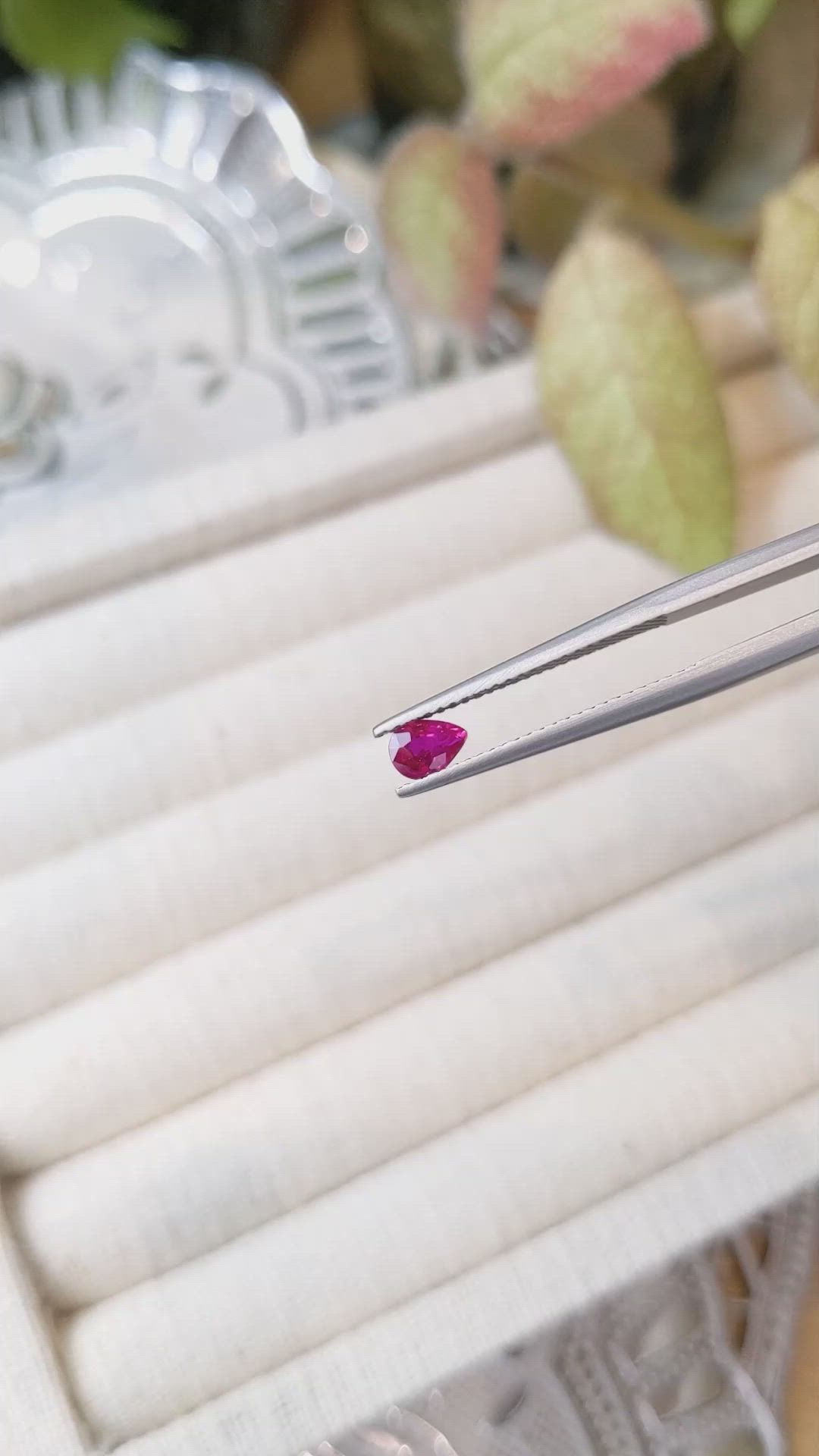 0.41 Ct. Ruby from Burma (Myanmar) Size Video