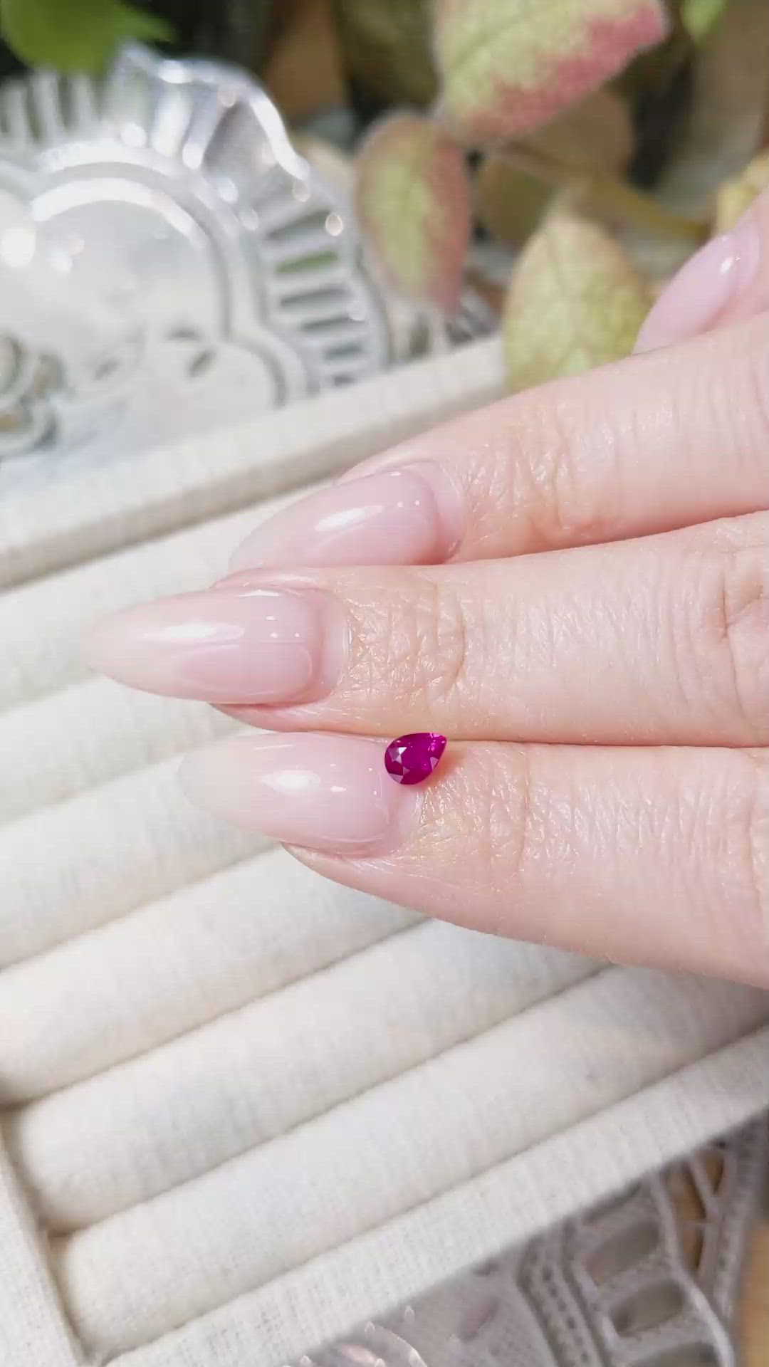 0.41 Ct. Ruby from Burma (Myanmar) Size Video