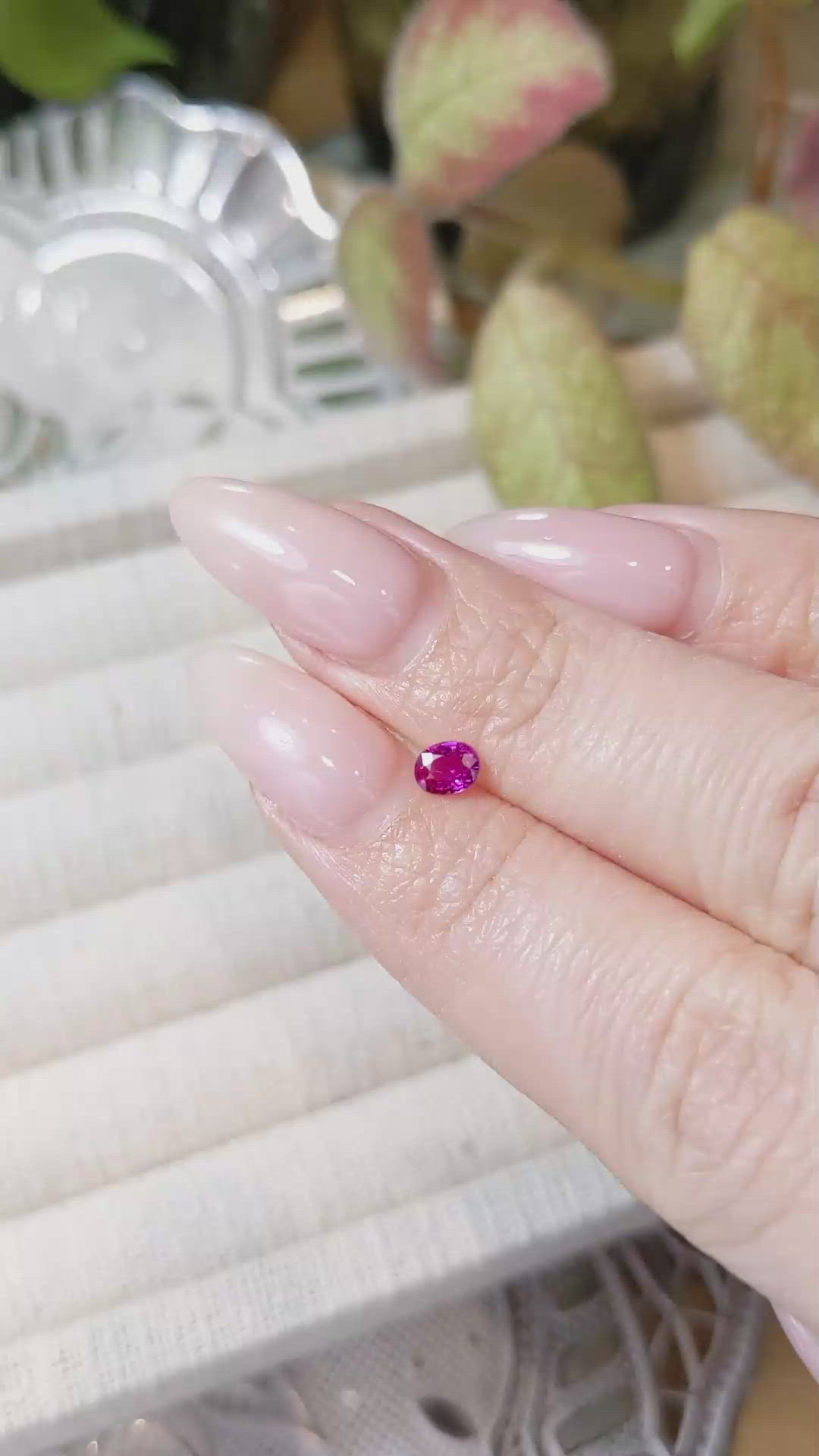 0.34 Ct. Ruby from Burma (Myanmar) Size Video