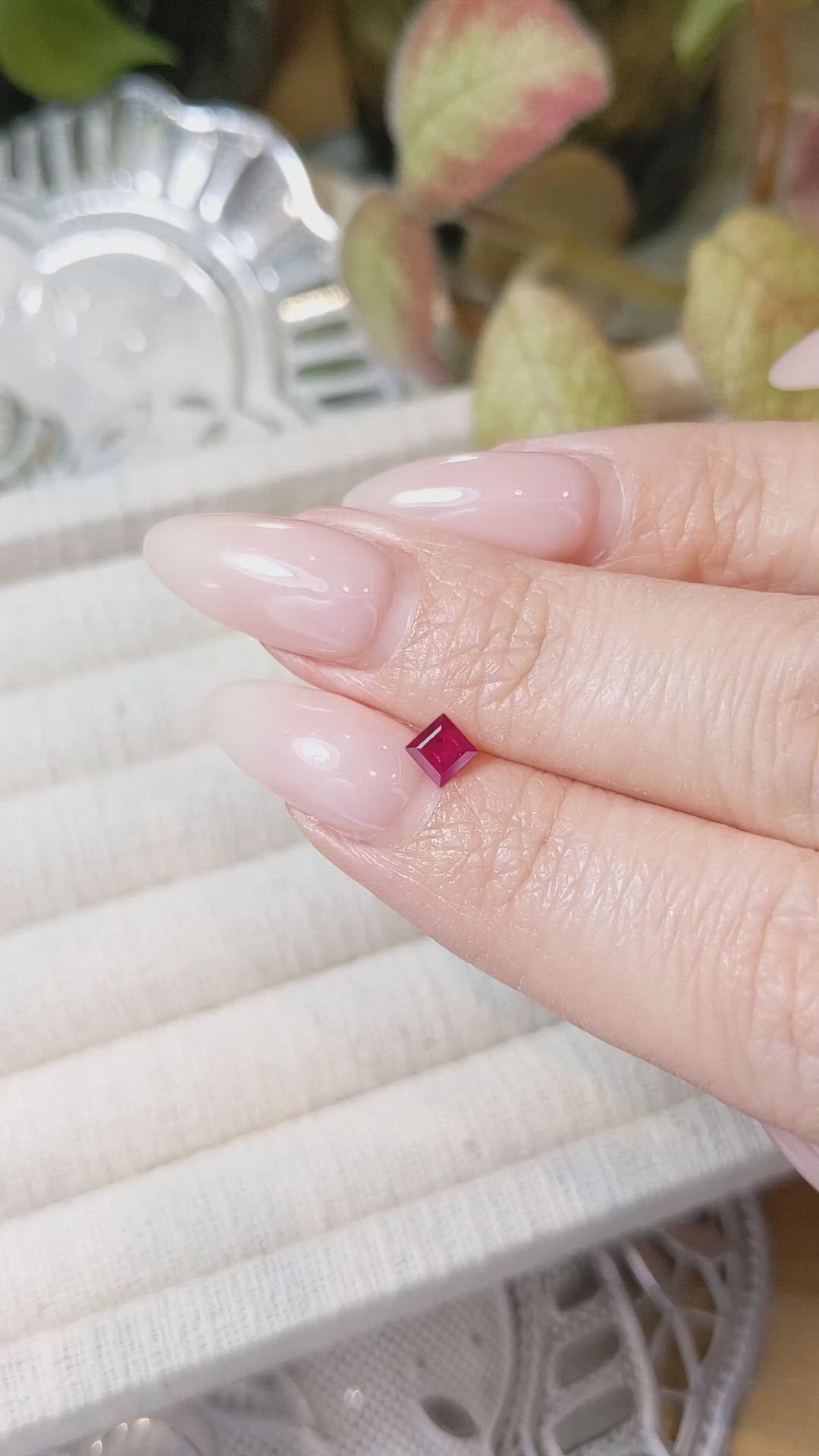 0.36 Ct. Ruby from Burma (Myanmar) Size Video