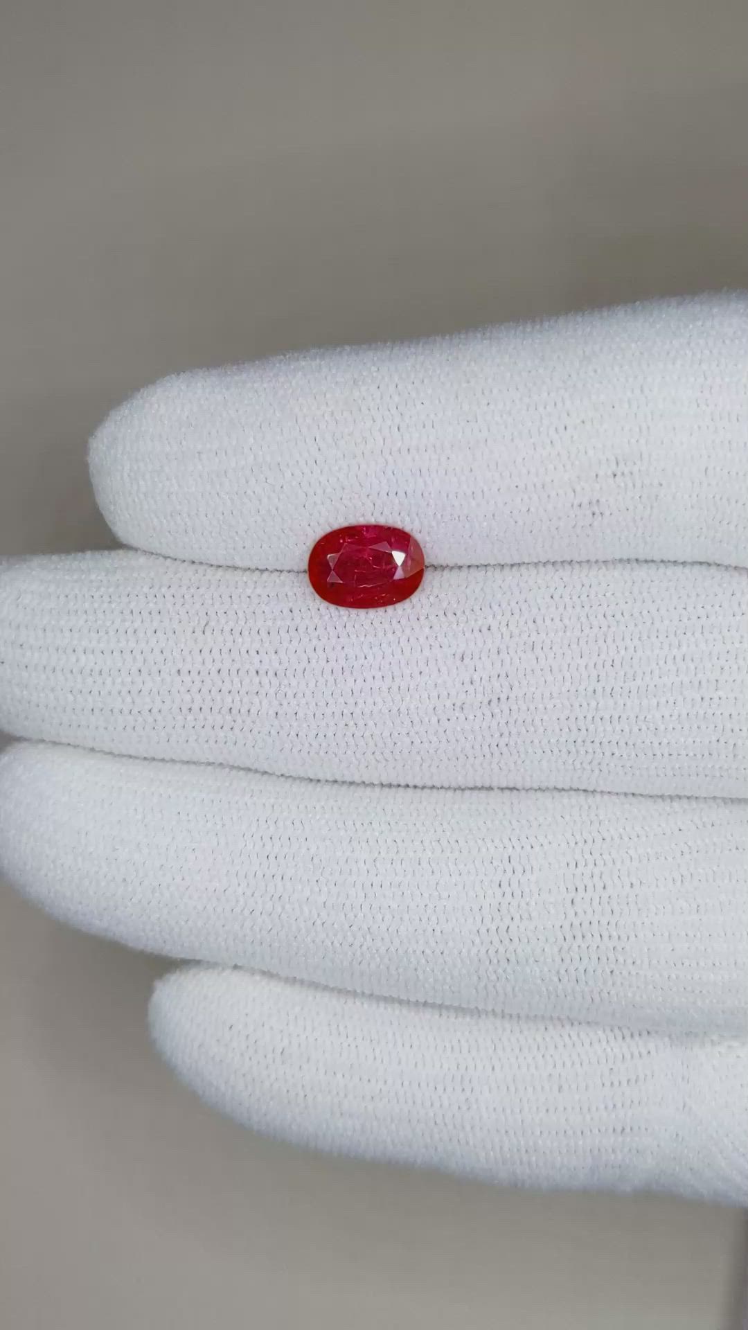 1.43 Ct. Ruby from Burma (Myanmar) Size Video