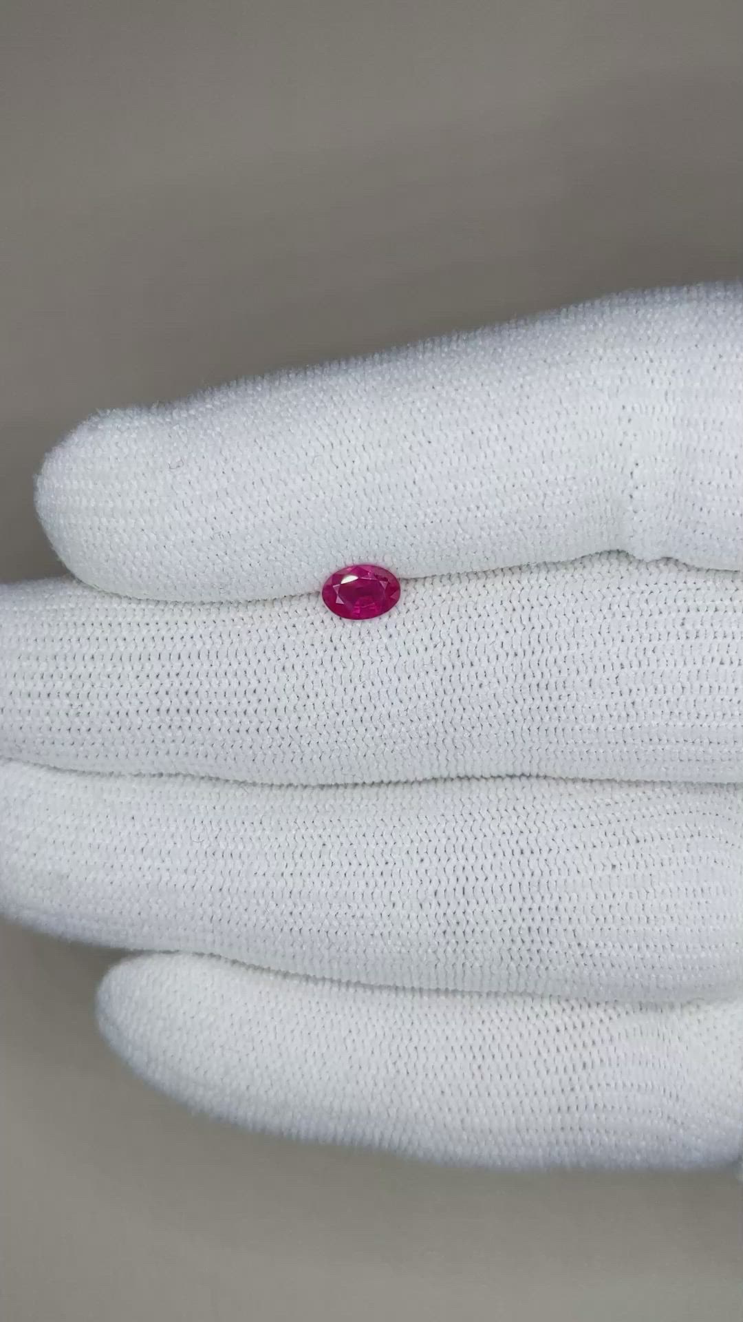 0.50 Ct. Ruby from Mozambique Size Video