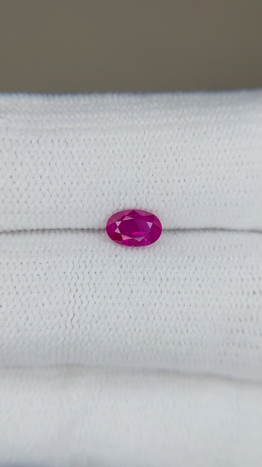 0.54 Ct. Ruby from Mozambique Size Video