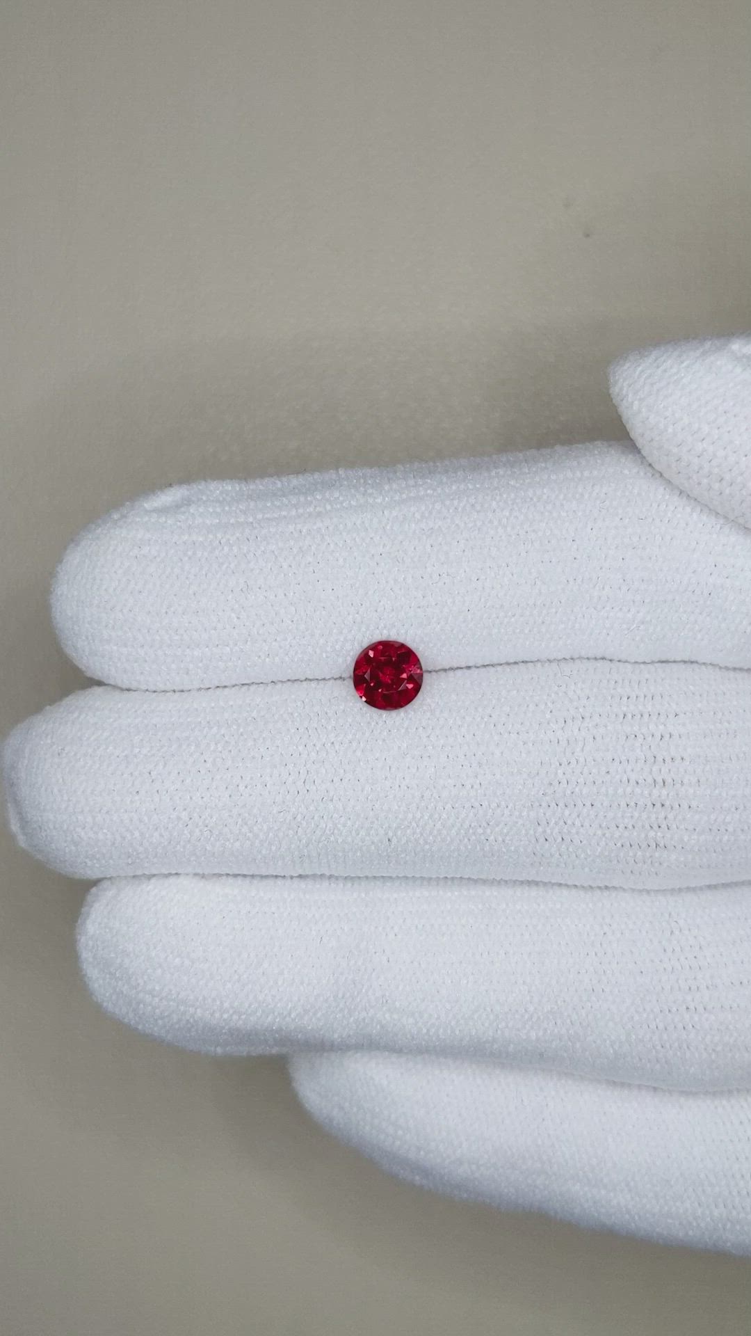 0.54 Ct. Ruby from Mozambique Size Video