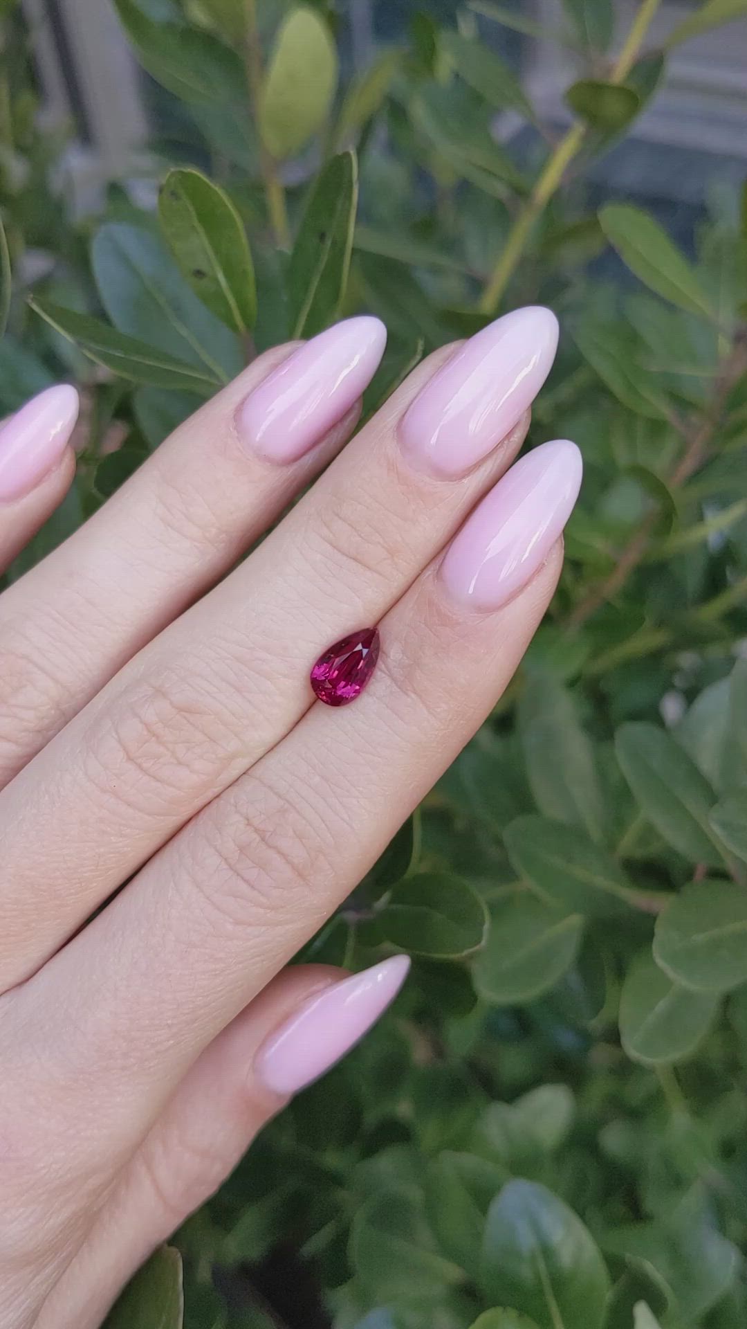 1.55 Ct. Ruby from Mozambique Size Video