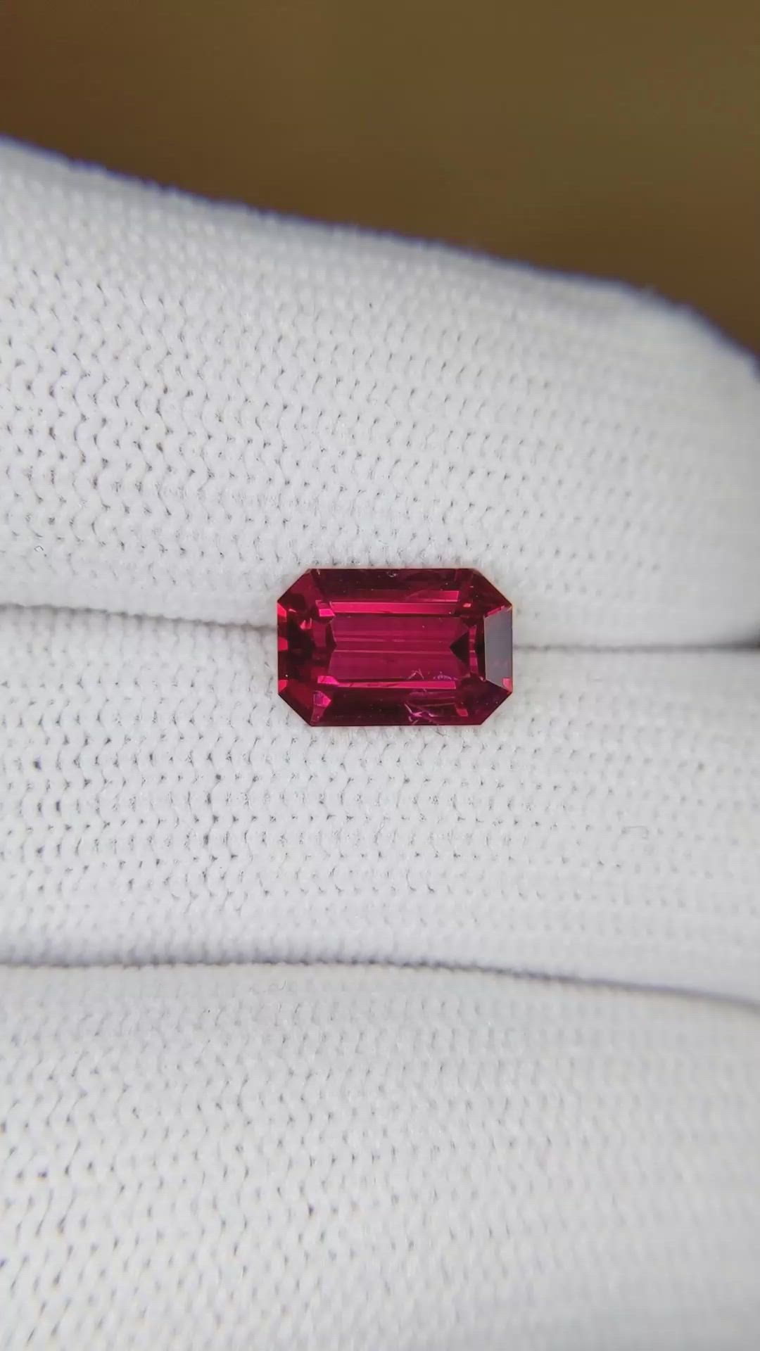 2.01 Ct. Ruby from Mozambique Size Video
