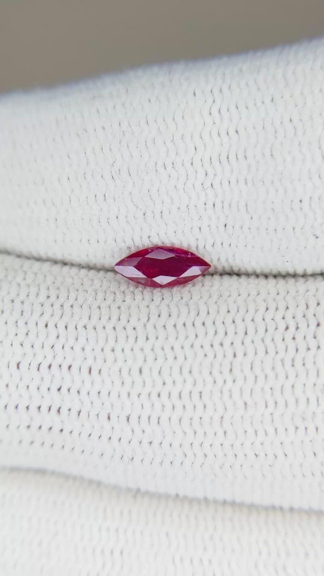 0.30 Ct. Ruby from Burma (Myanmar) Size Video