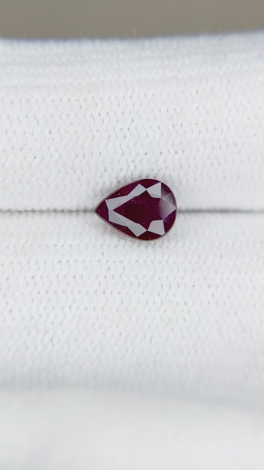 0.85 Ct. Ruby from Burma (Myanmar) Size Video