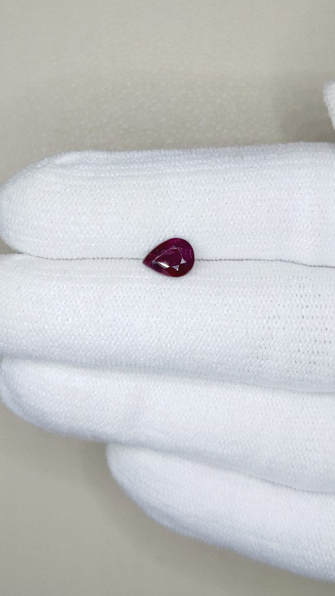 0.85 Ct. Ruby from Burma (Myanmar) Size Video