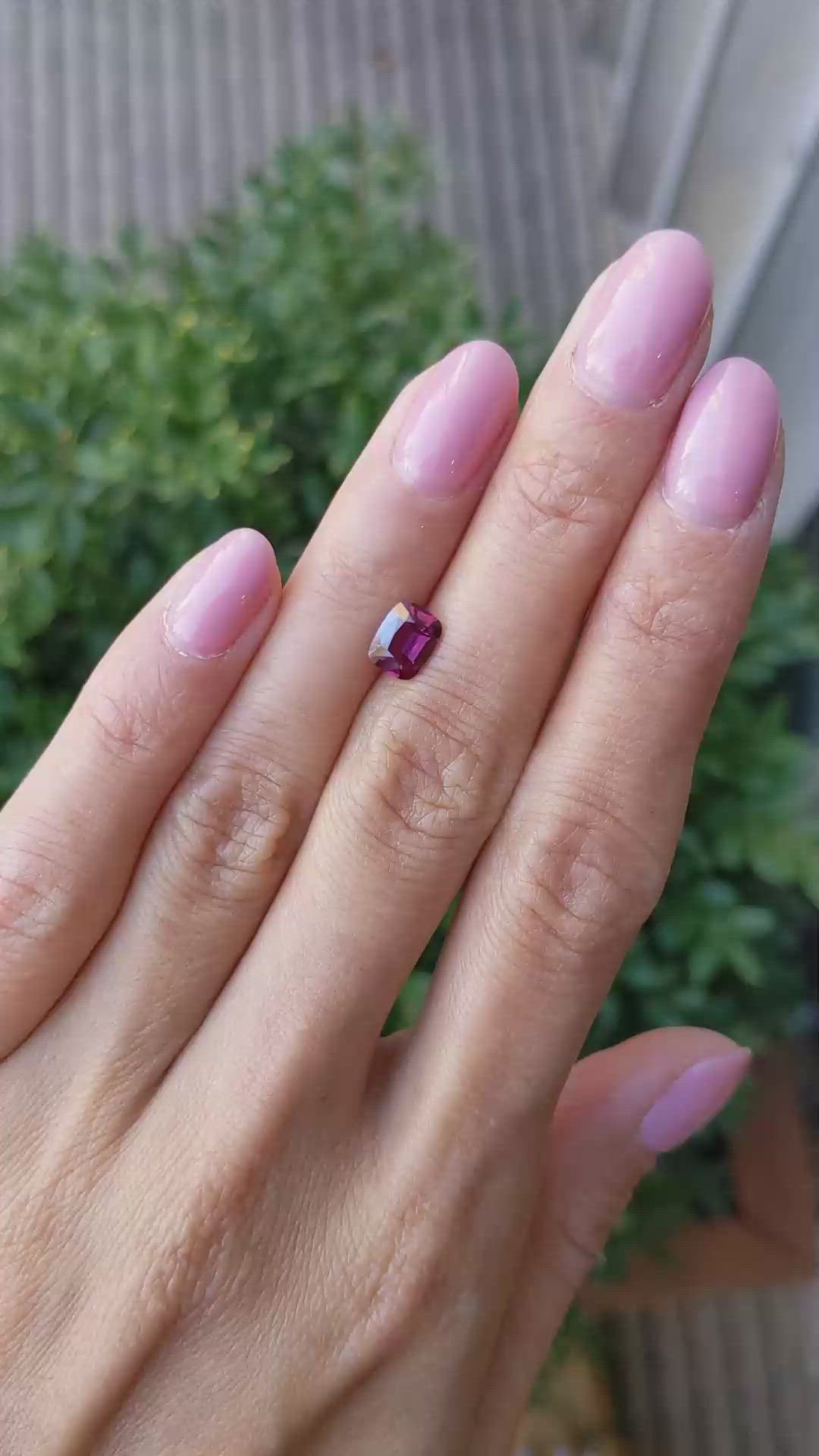 1.10 Ct. Ruby from Mozambique Size Video