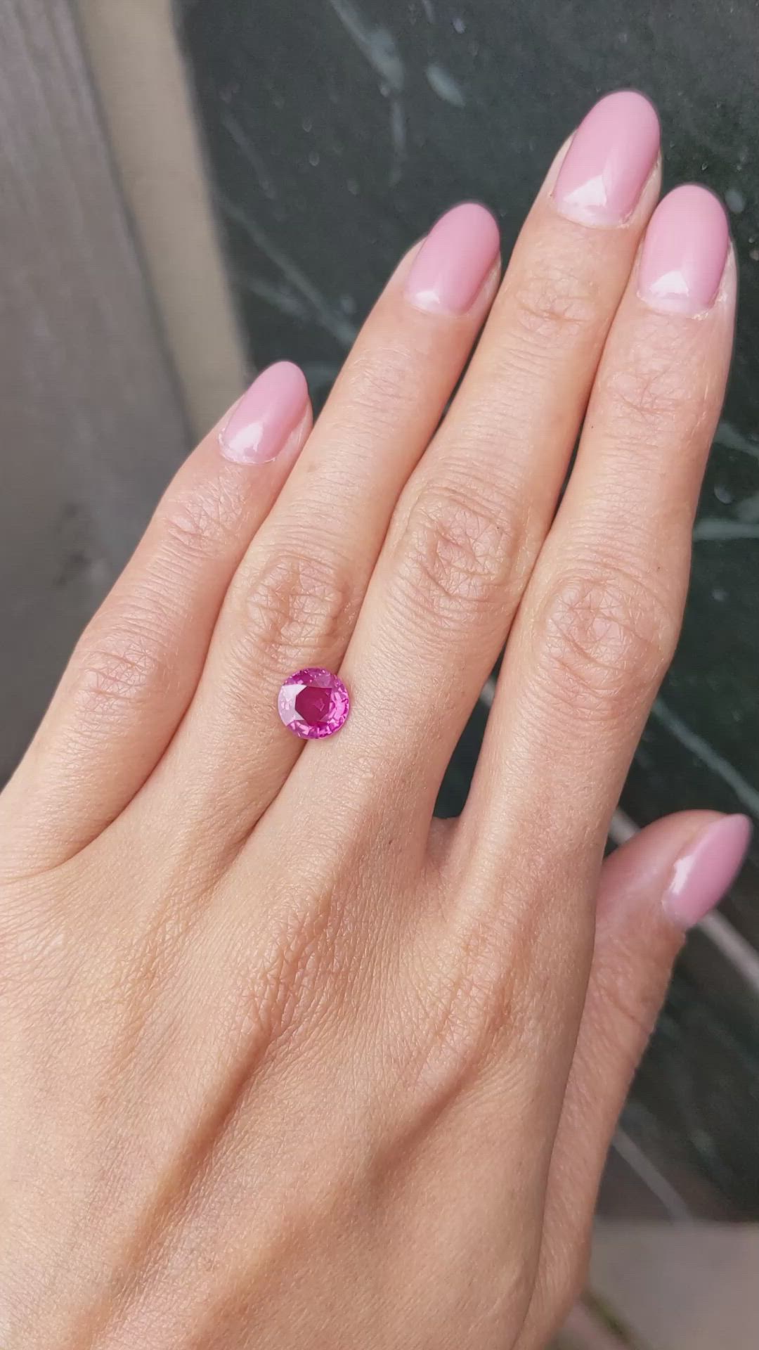 2.31 Ct. Ruby from Mozambique Size Video