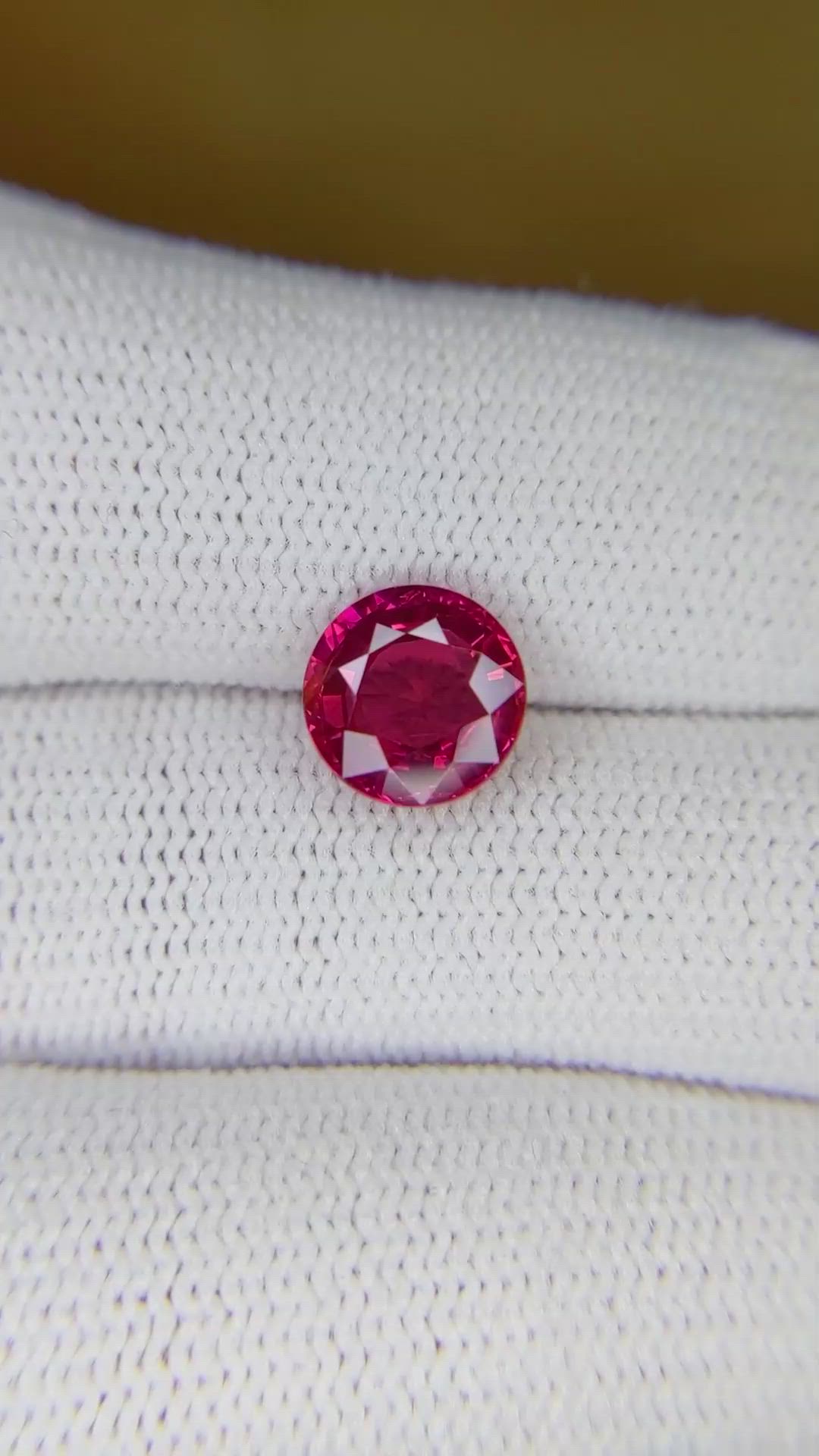 2.31 Ct. Ruby from Mozambique Size Video