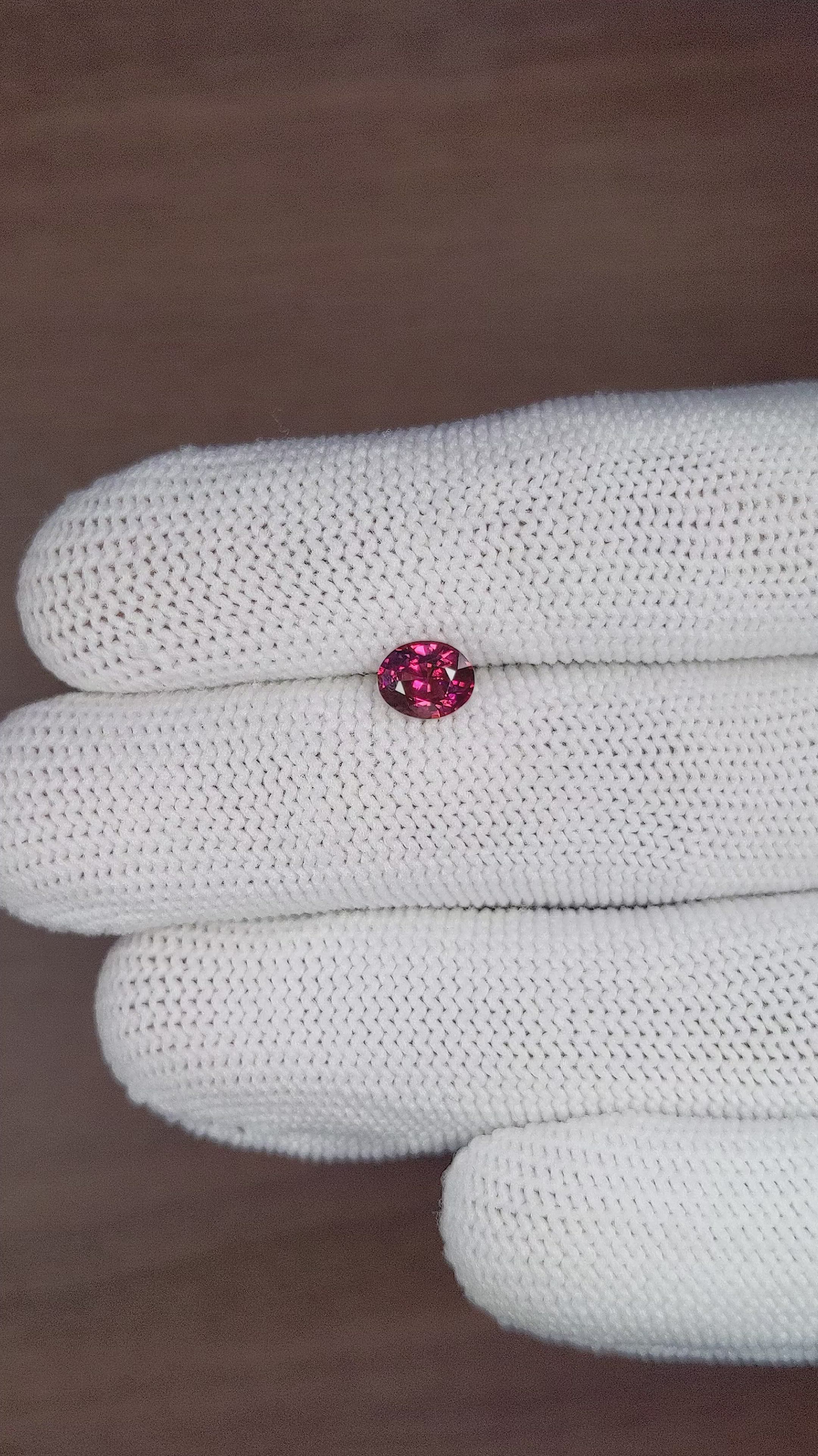 1.03 Ct. Ruby from Mozambique Size Video