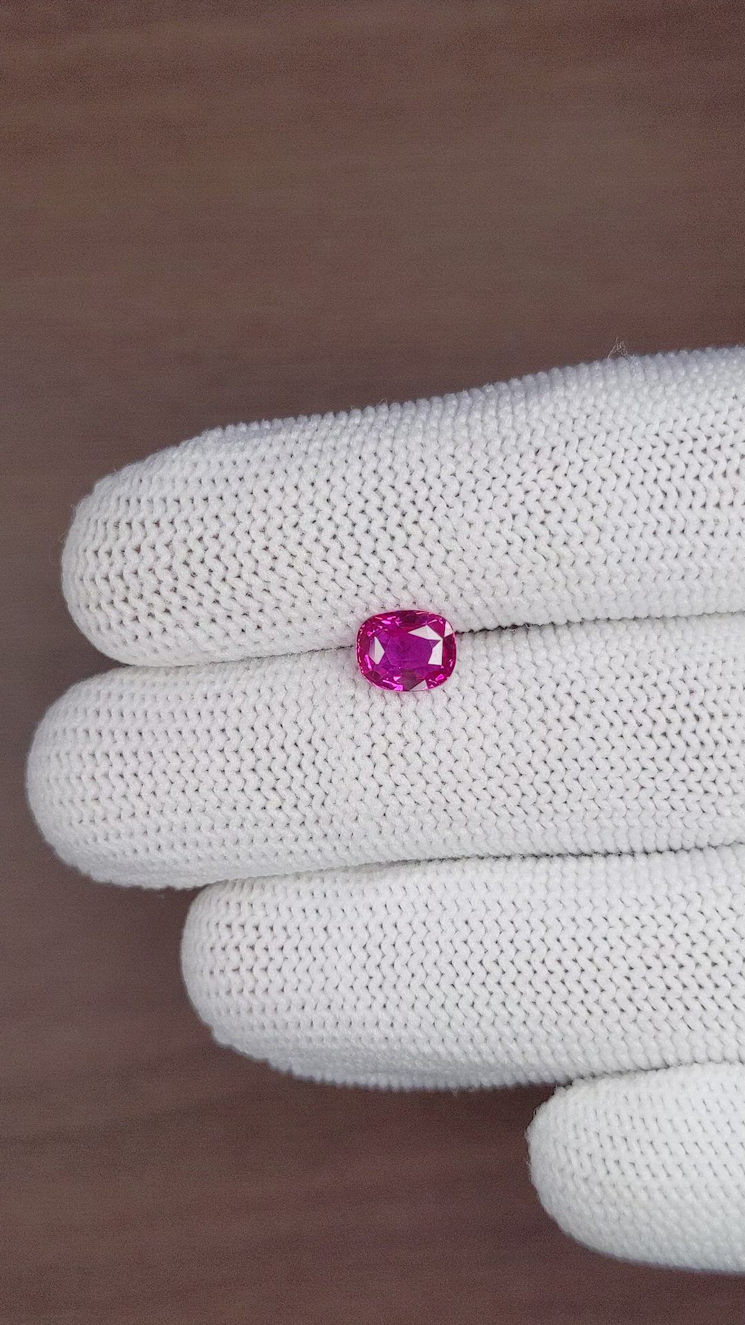 1.55 Ct. Ruby from Mozambique Size Video