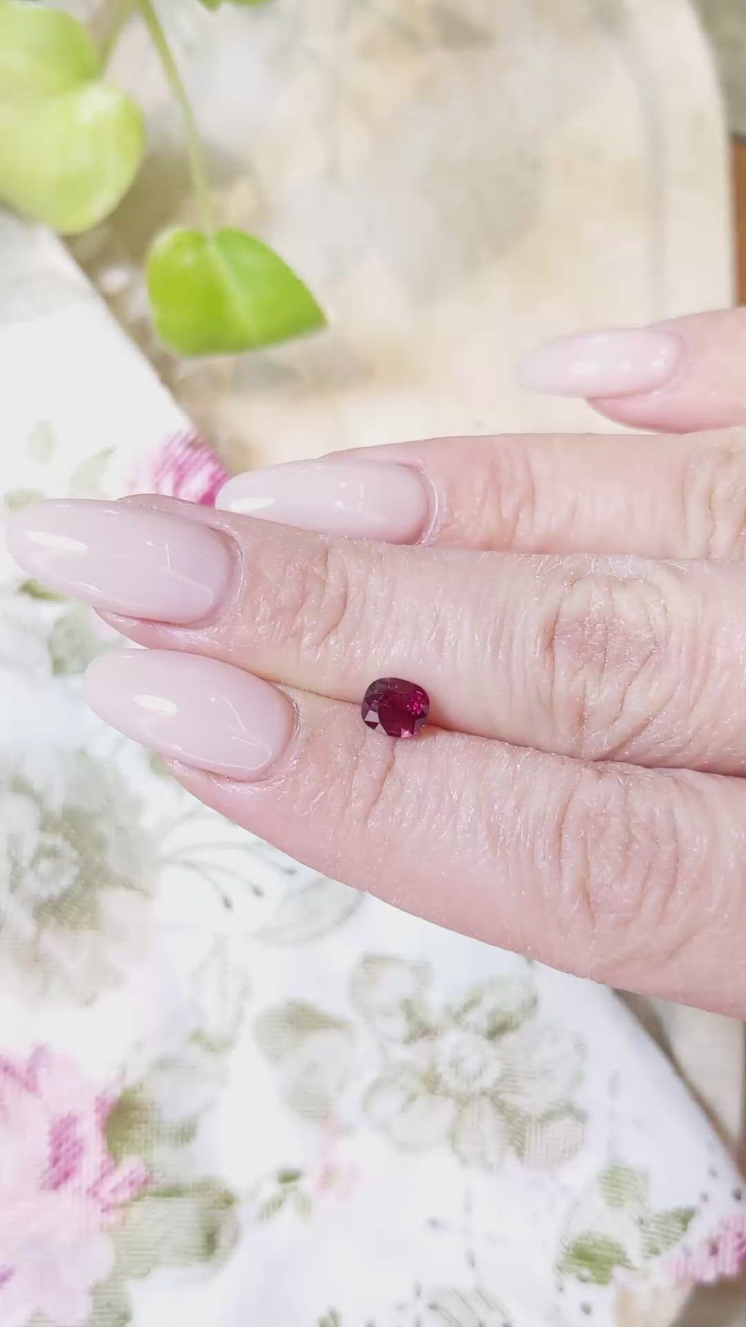 1.16 Ct. Ruby from Thailand Size Video