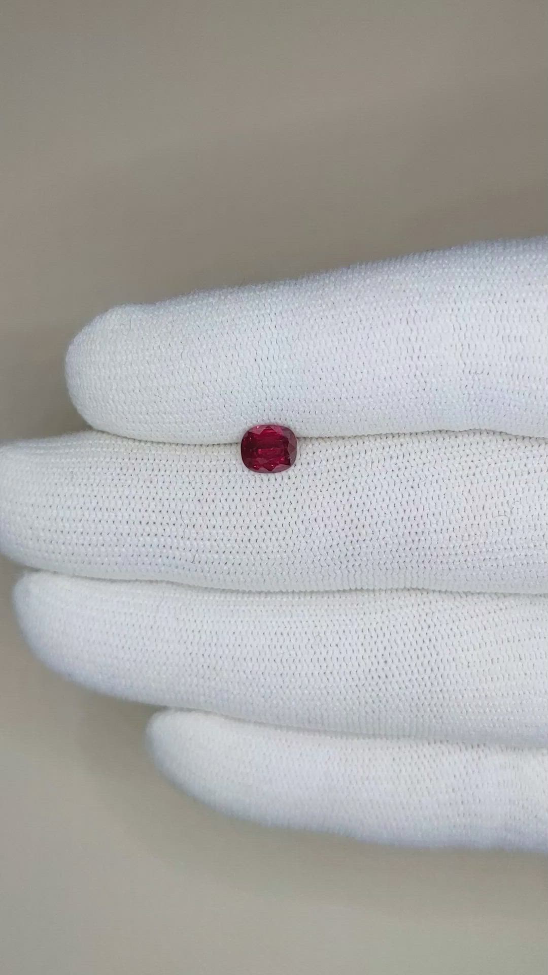 1.16 Ct. Ruby from Thailand Size Video
