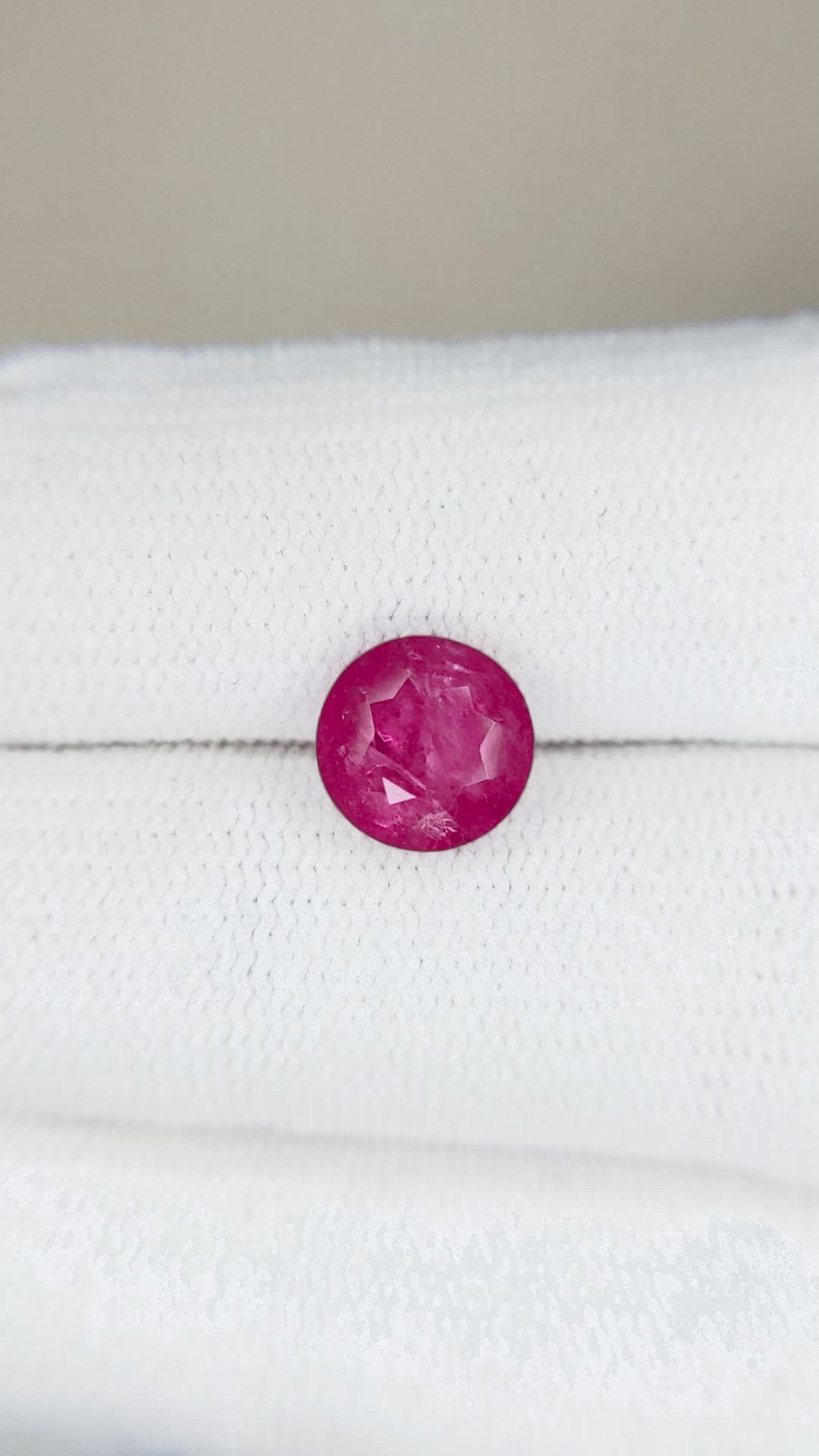 2.13 Ct. Ruby from Mozambique Size Video