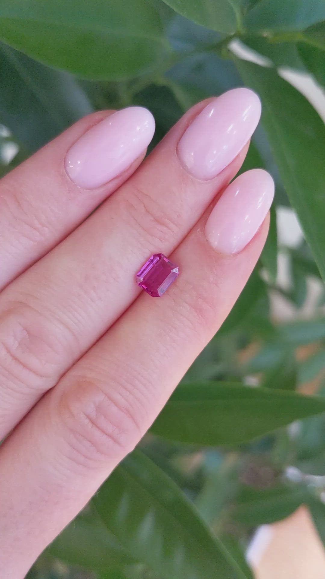 1.06 Ct. Ruby from Mozambique Size Video