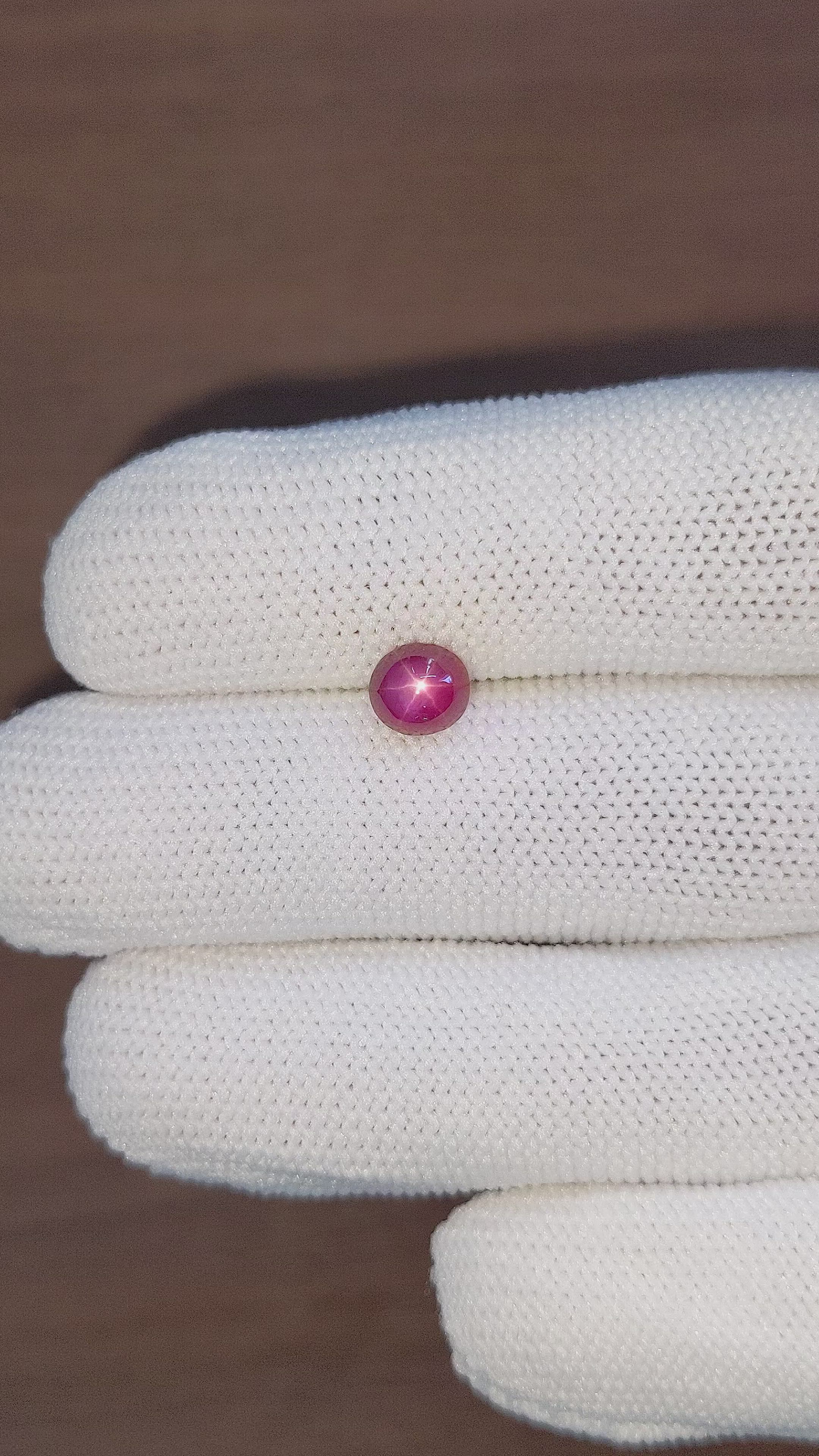 1.80 Ct. Star Ruby from Tanzania Size Video