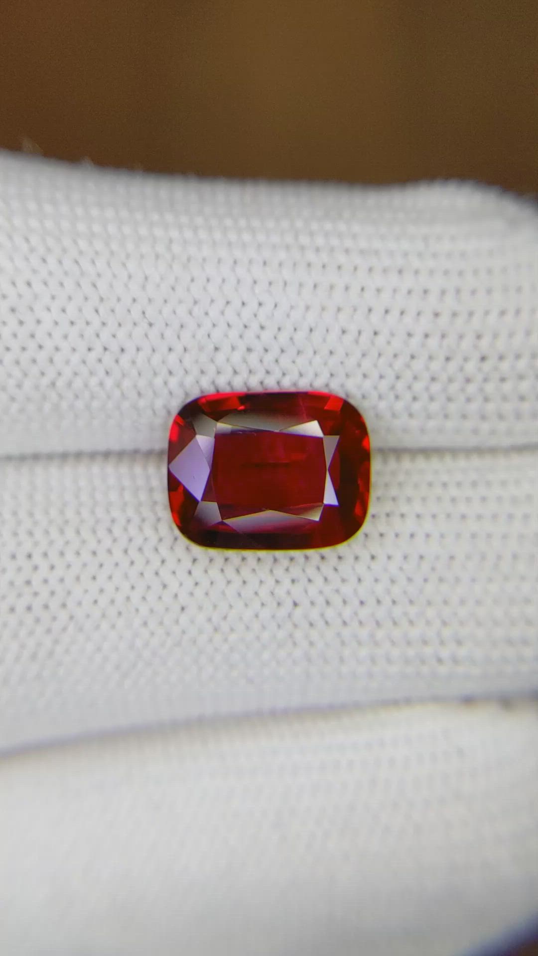 5.01 Ct. Ruby from Mozambique Size Video