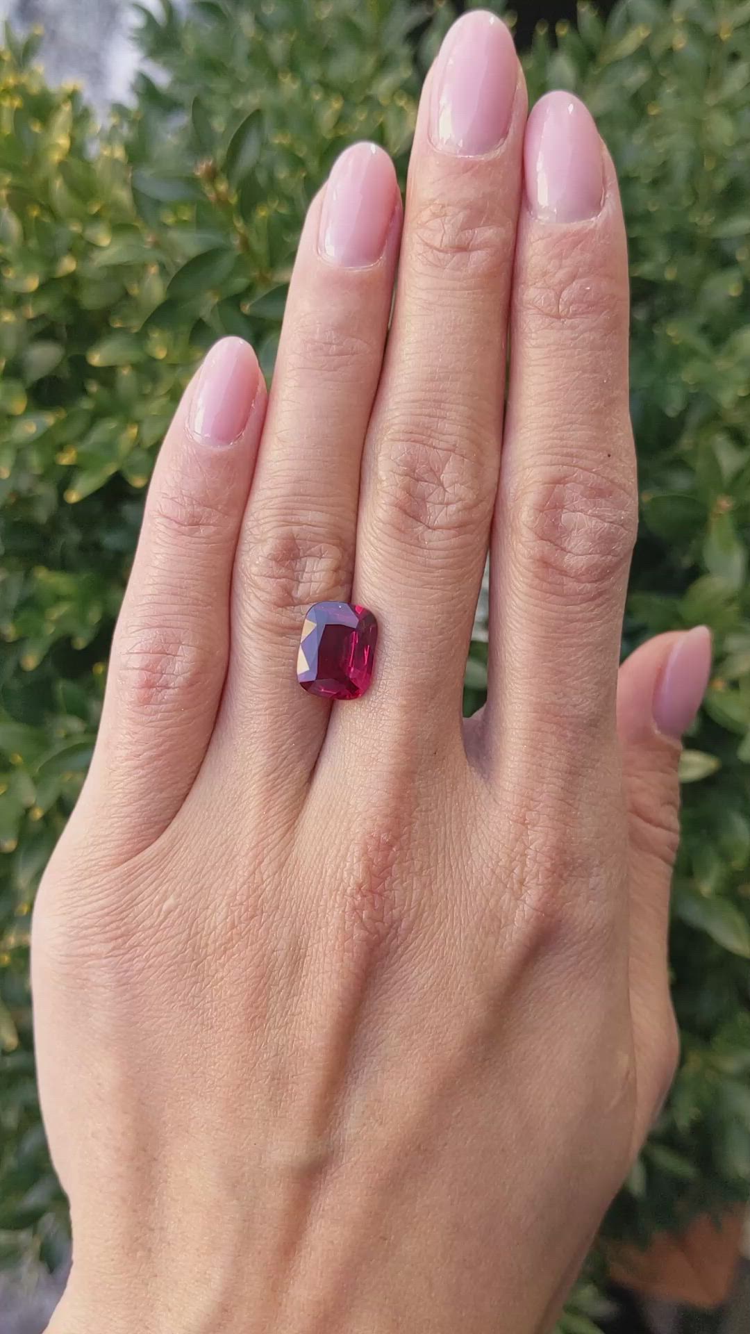 5.01 Ct. Ruby from Mozambique Size Video
