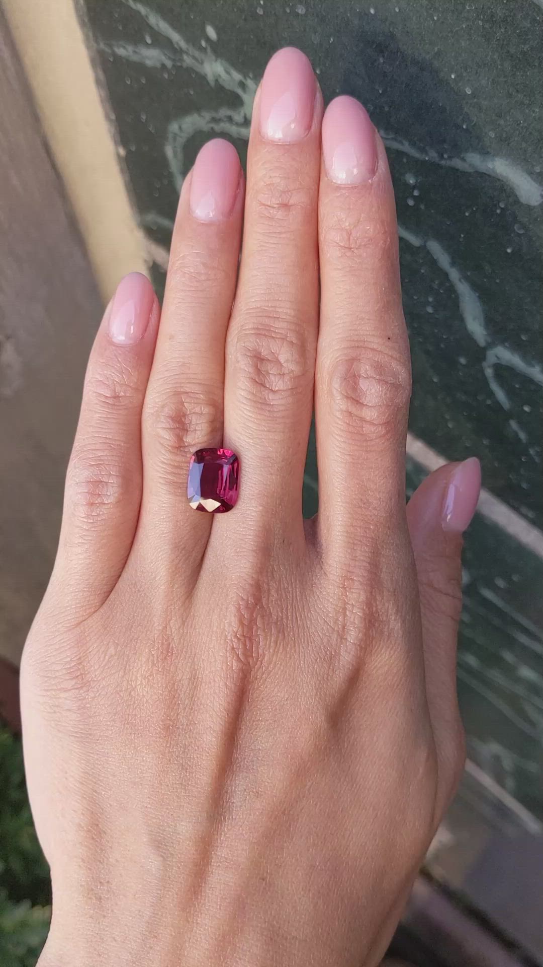 5.01 Ct. Ruby from Mozambique Size Video
