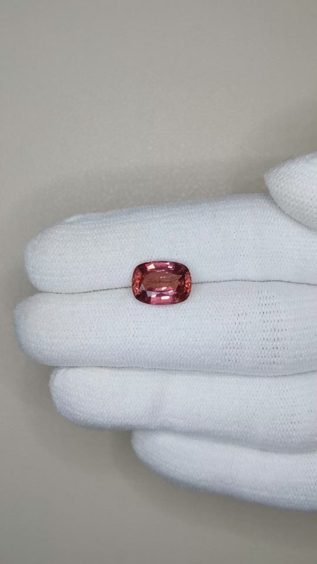 3.80 Ct. Ruby from Mozambique Size Video