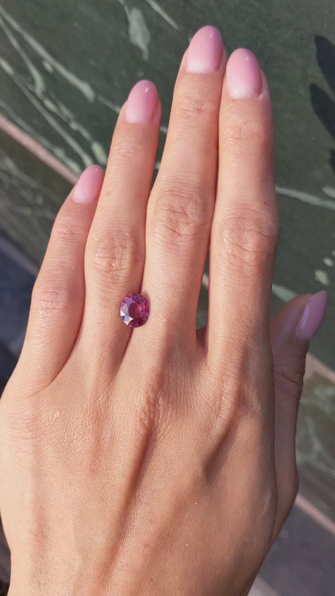 2.40 Ct. Ruby from Mozambique Size Video