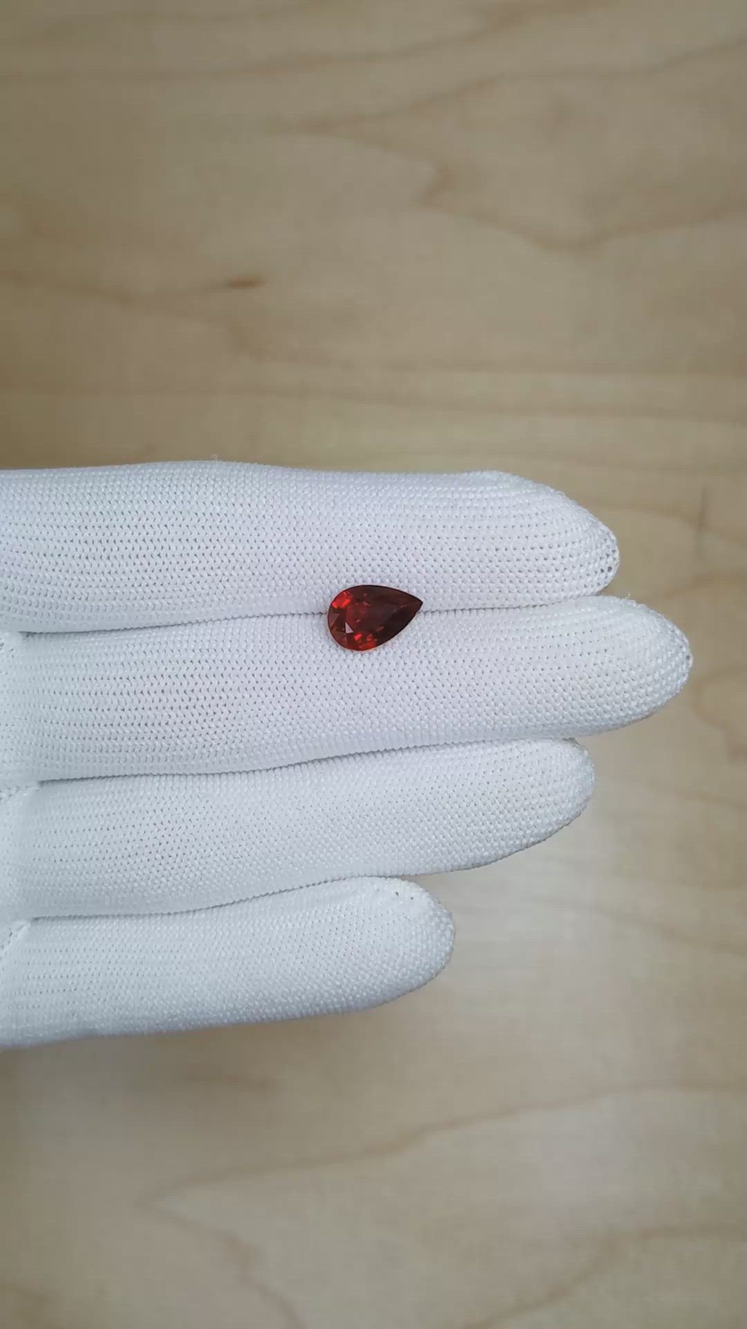 3.09 Ct. Ruby from Mozambique Size Video
