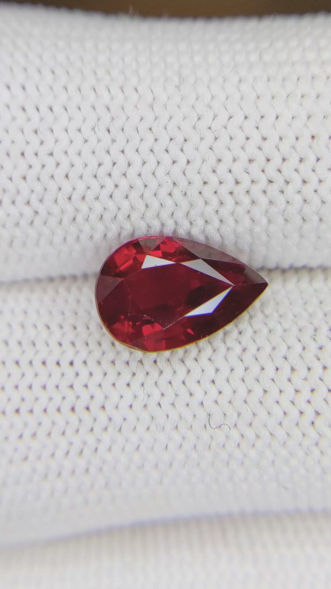 3.09 Ct. Ruby from Mozambique Size Video