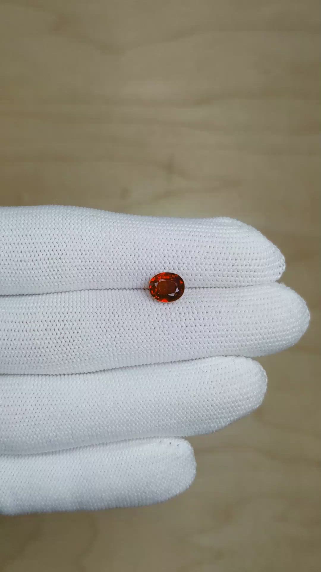 1.98 Ct. Ruby from Mozambique Size Video