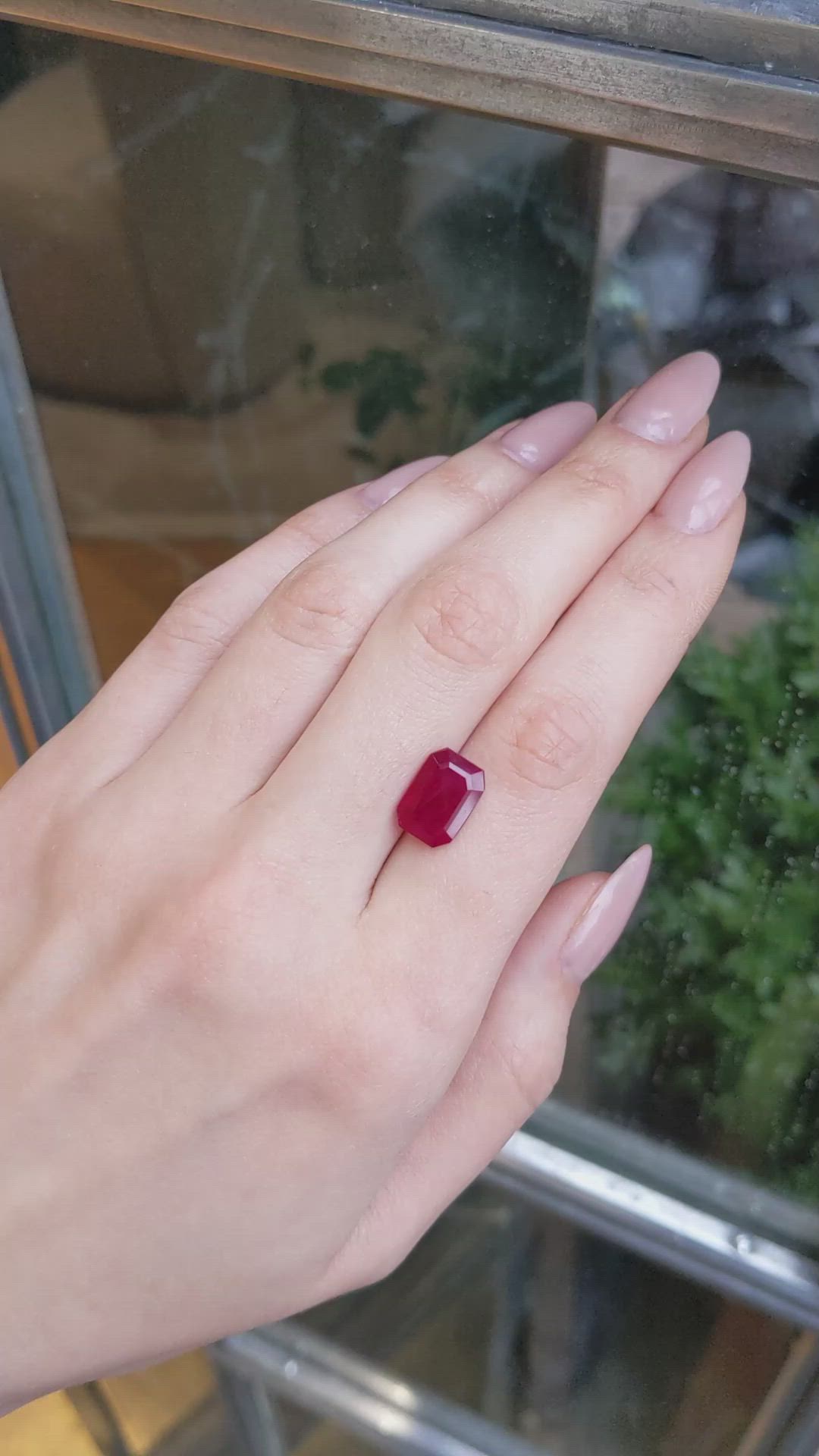 5.51 Ct. Ruby from Burma (Myanmar) Size Video