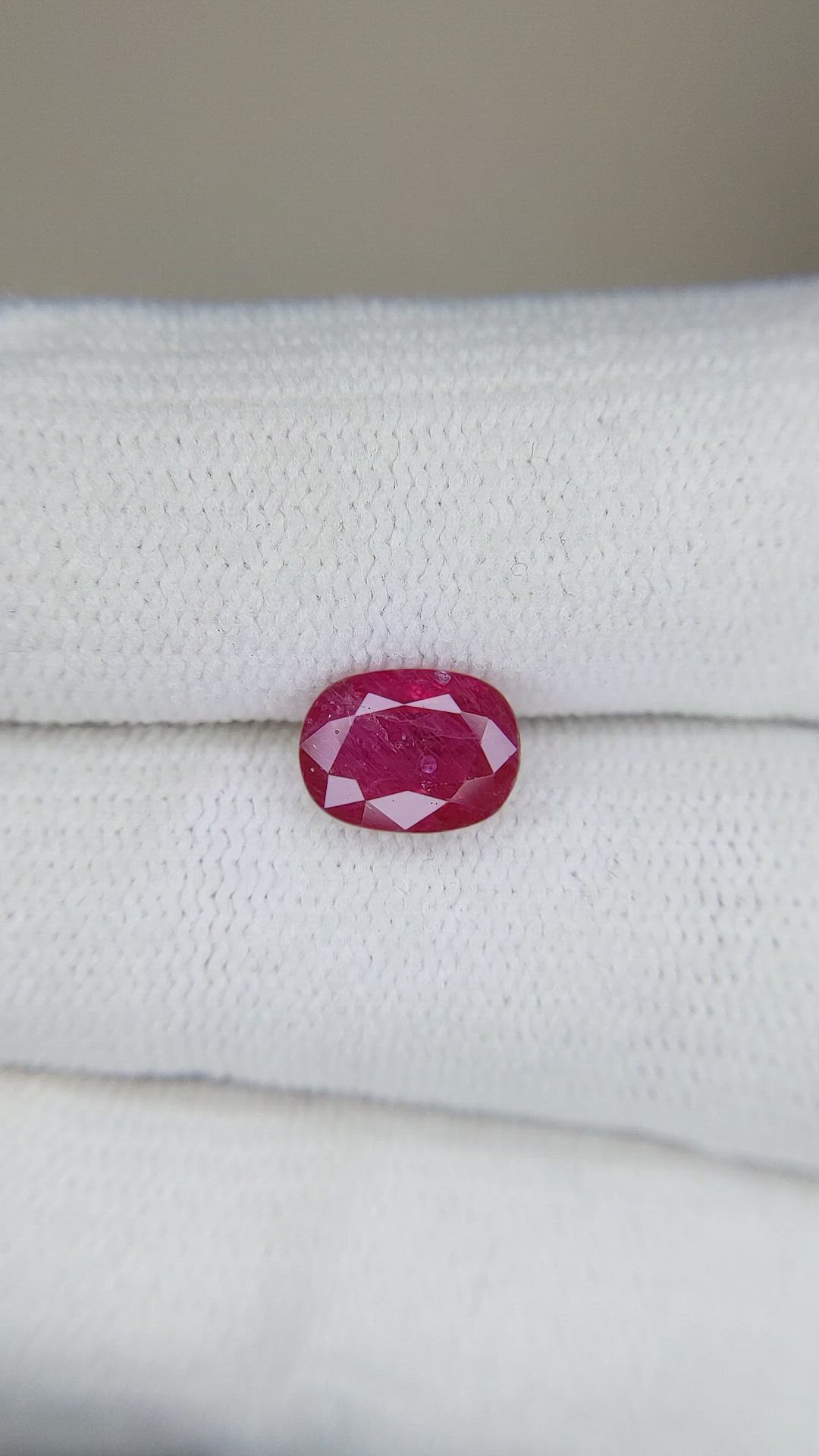 1.76 Ct. Ruby from Thailand Size Video