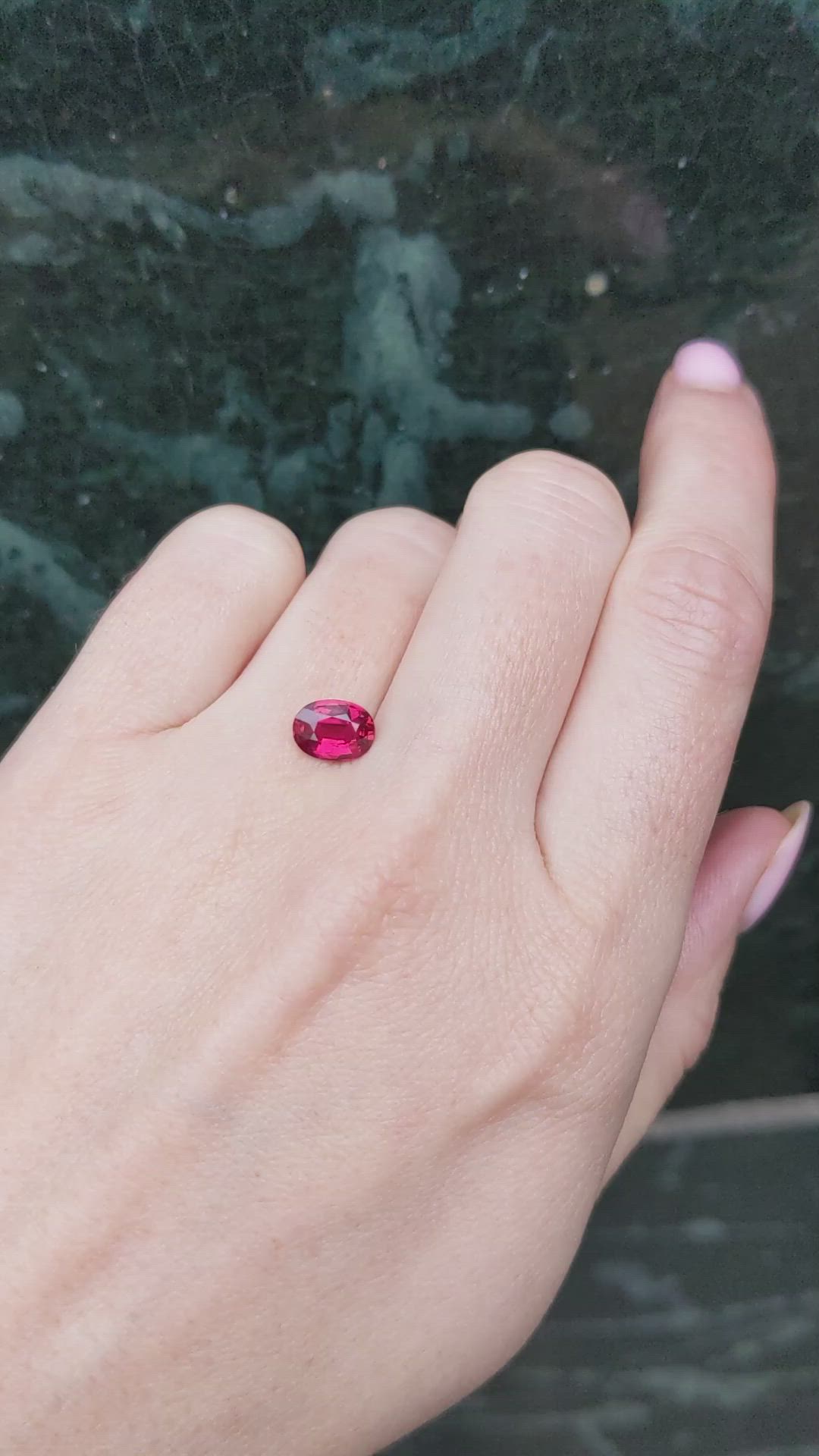 1.51 Ct. Ruby from Mozambique Size Video