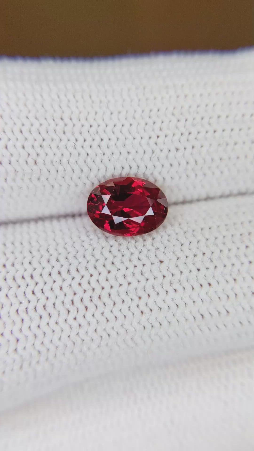 1.53 Ct. Ruby from Mozambique Size Video