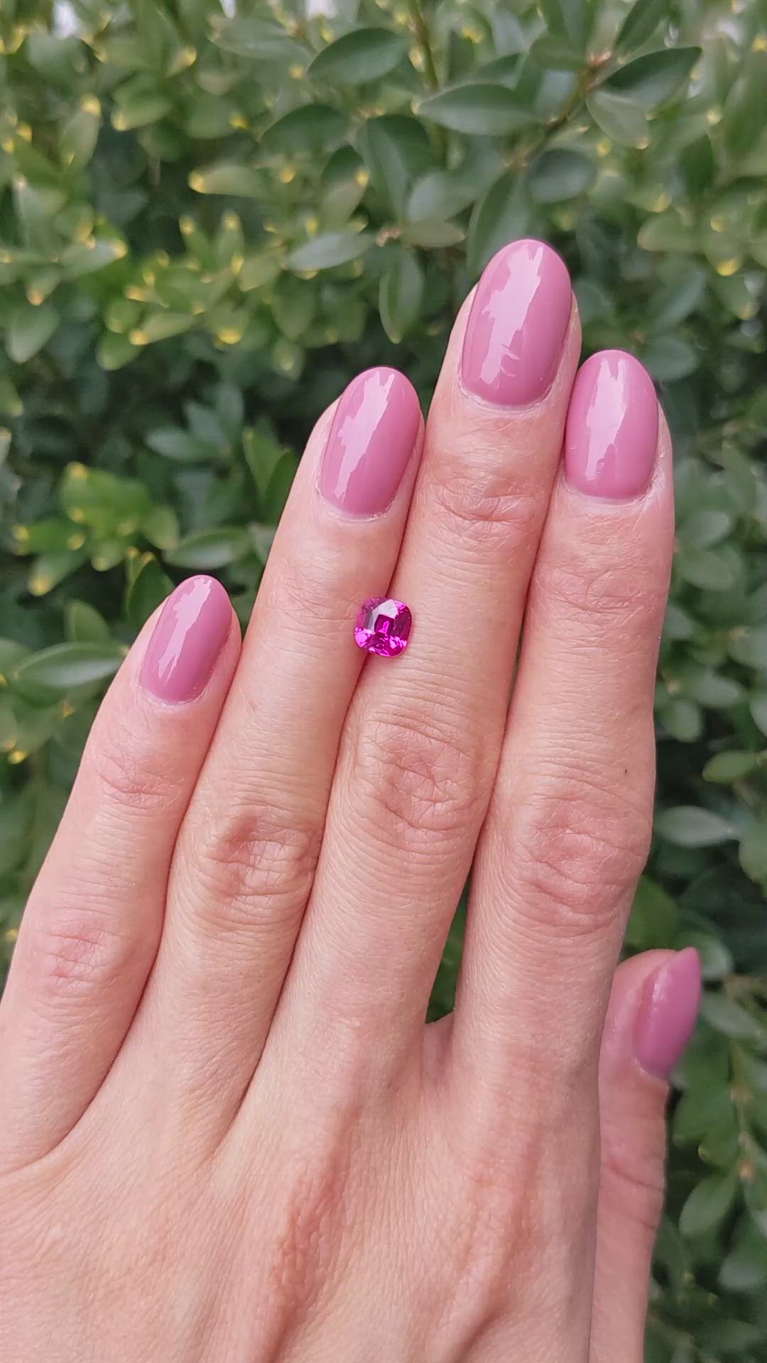 1.16 Ct. Ruby from Mozambique Size Video