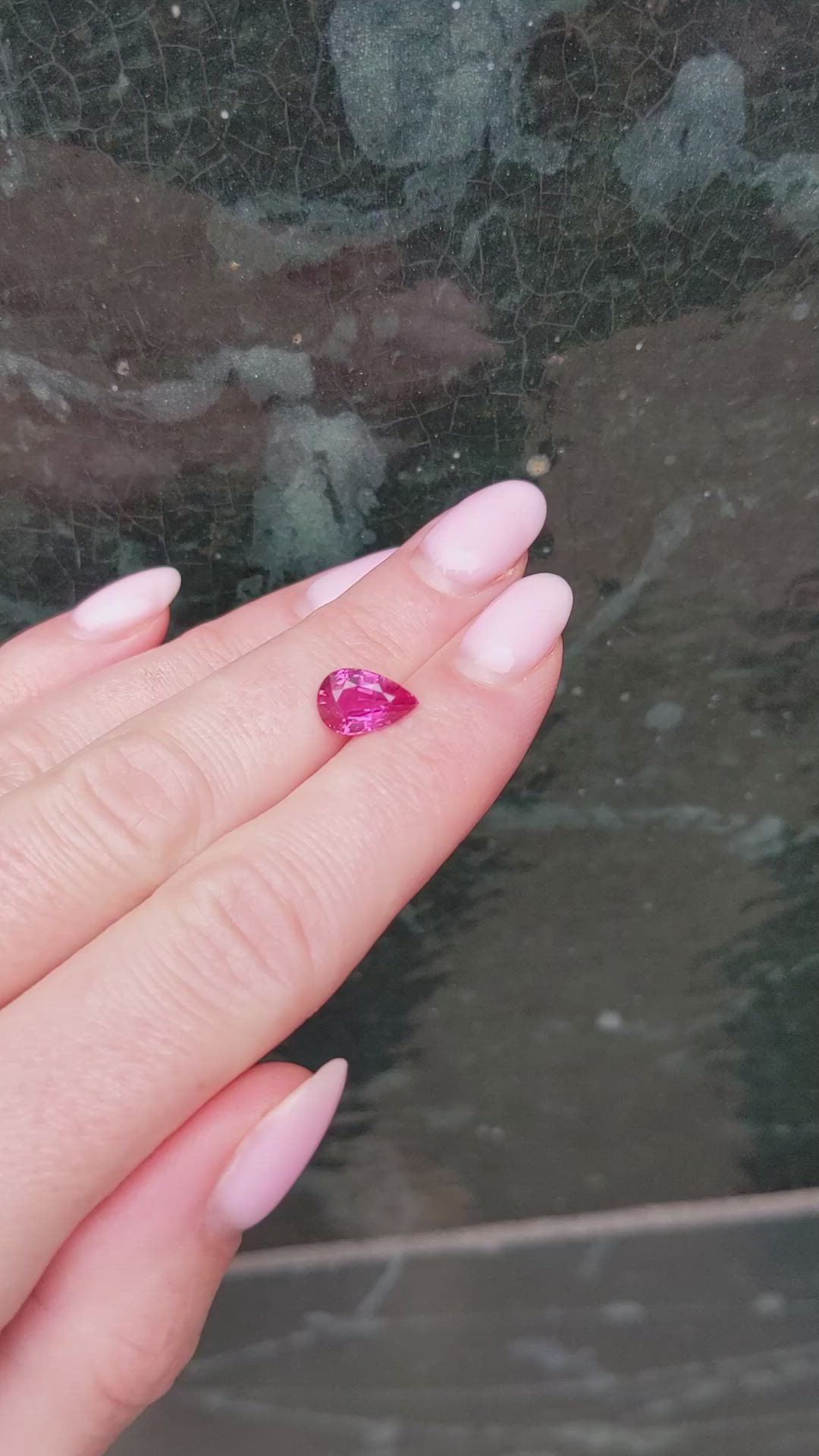 2.12 Ct. Ruby from Mozambique Size Video