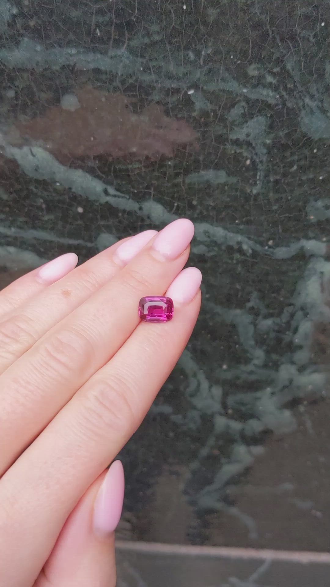 3.09 Ct. Ruby from Mozambique Size Video