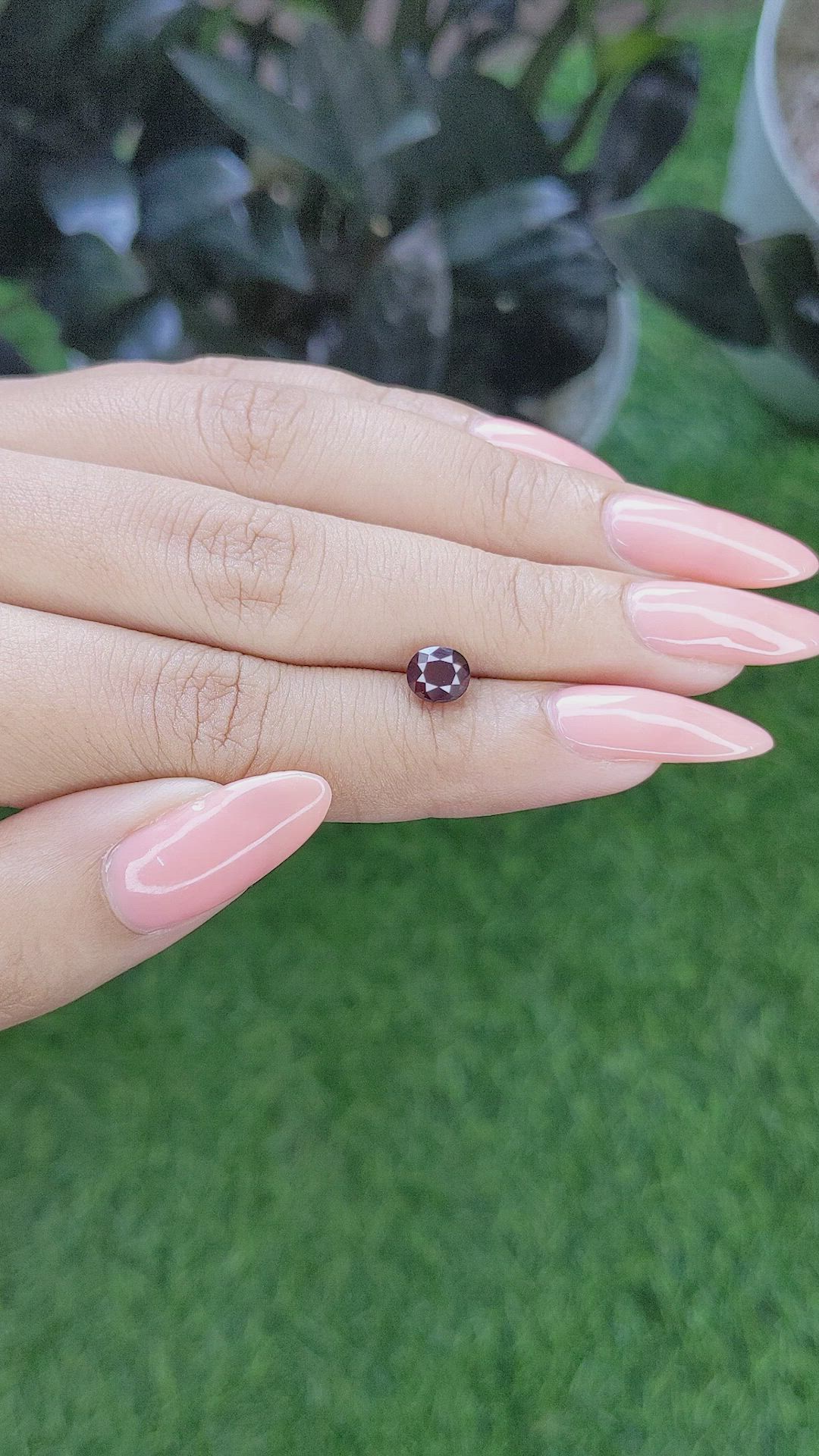 1.41 Ct. Ruby from Tanzania Size Video