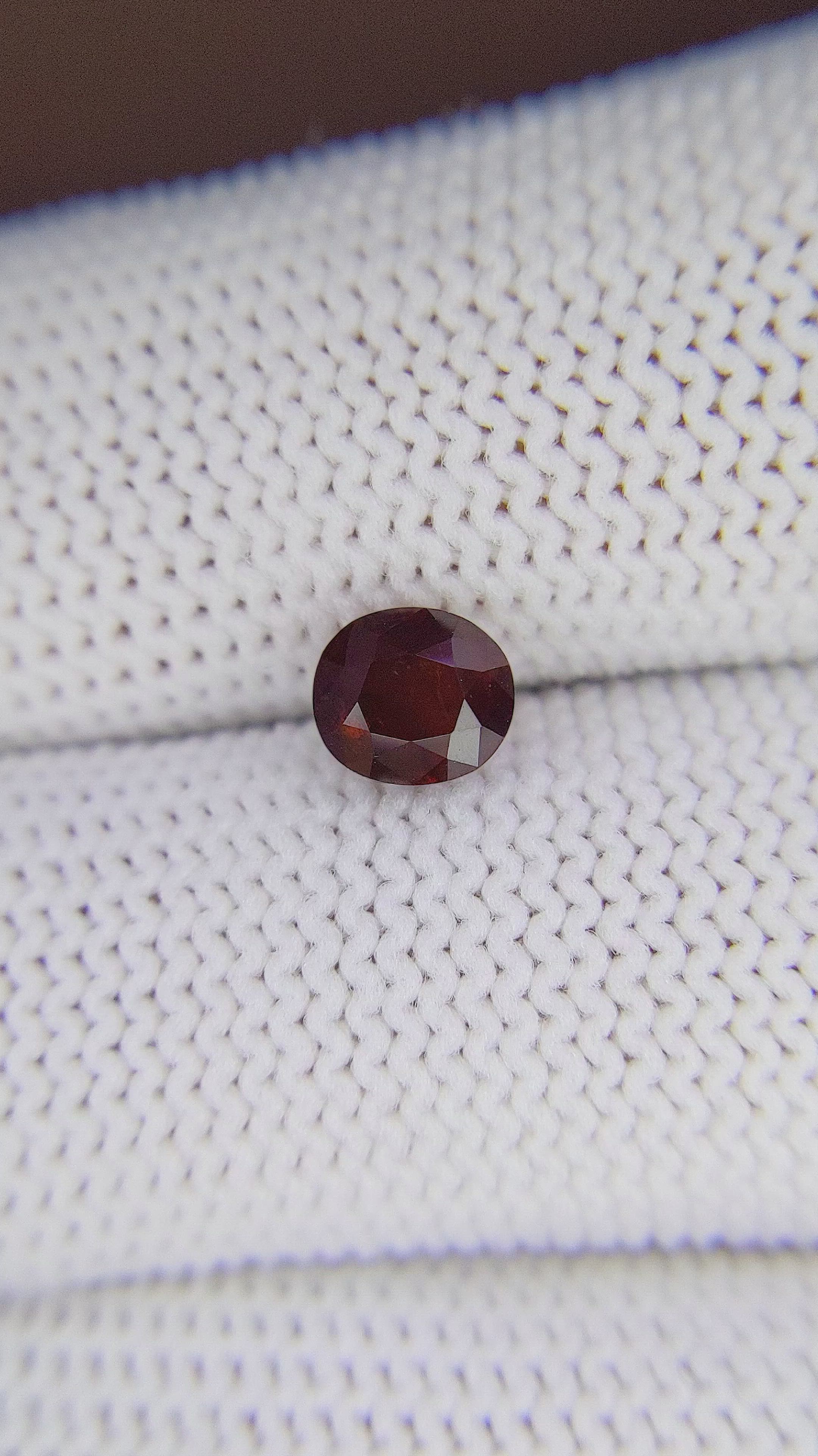 1.41 Ct. Ruby from Tanzania Size Video