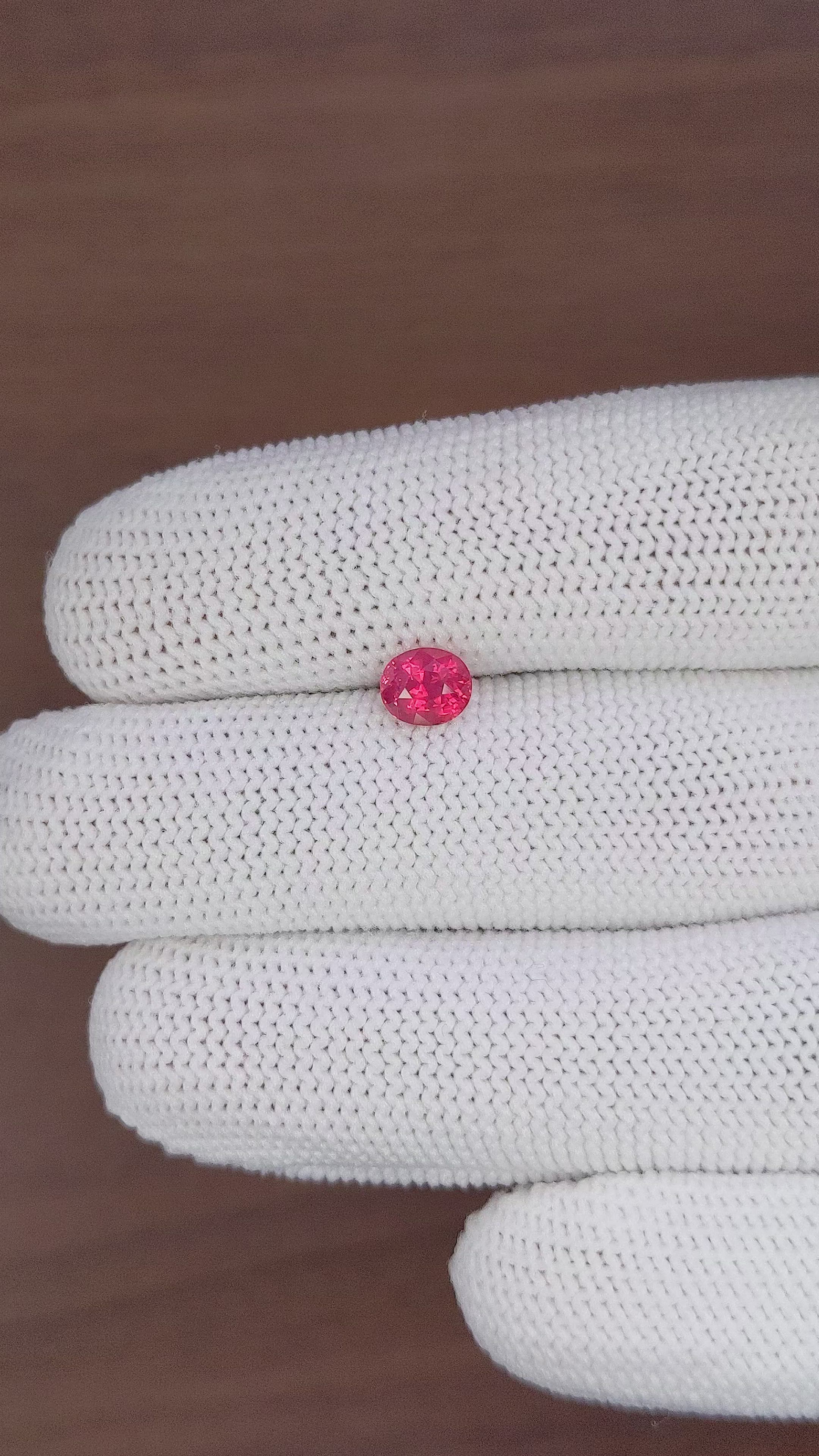 1.05 Ct. Ruby from Tanzania Size Video