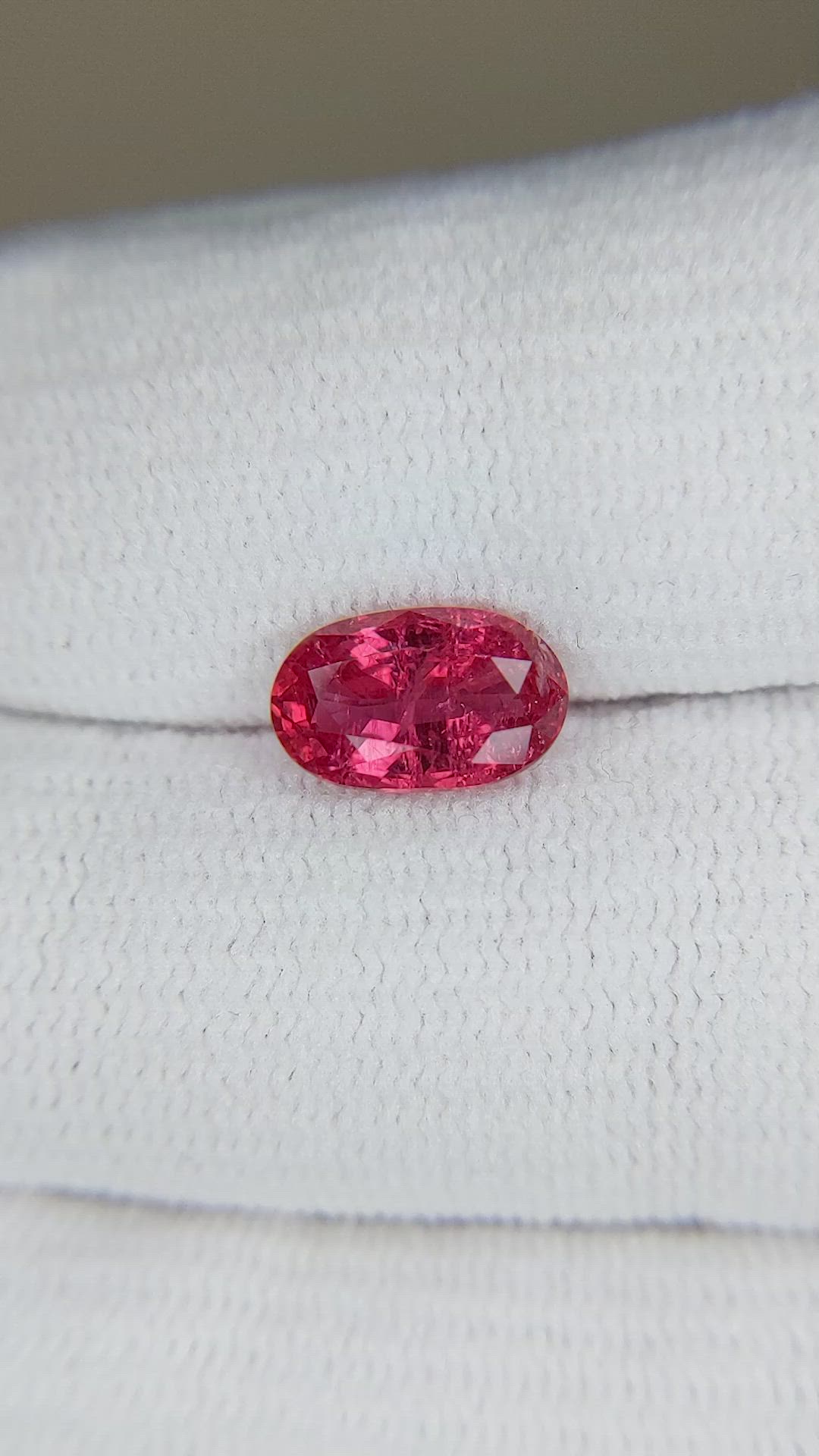2.18 Ct. Ruby from Mozambique Size Video