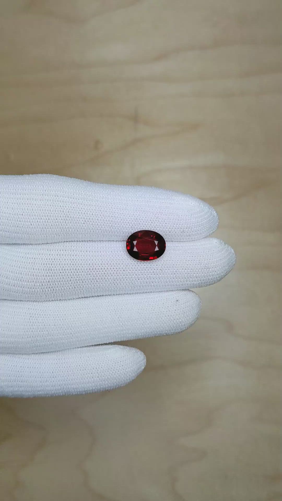 5.03 Ct. Ruby from Mozambique Size Video