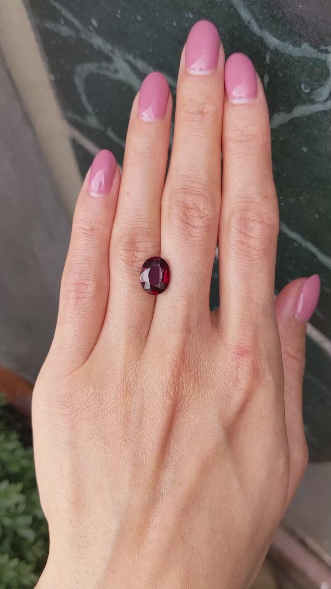 5.03 Ct. Ruby from Mozambique Size Video